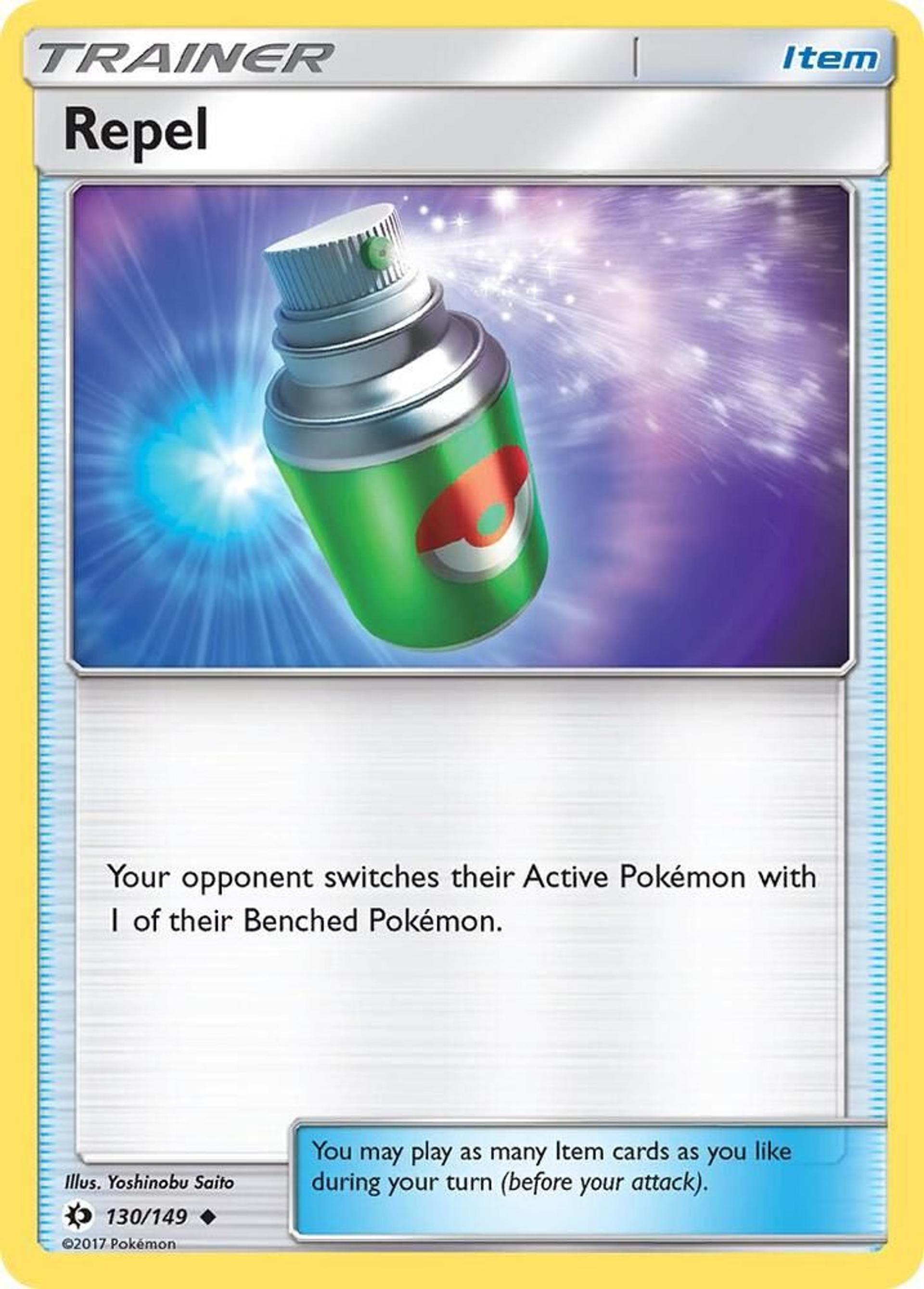 Repousse — SM Base Set — Pokemon