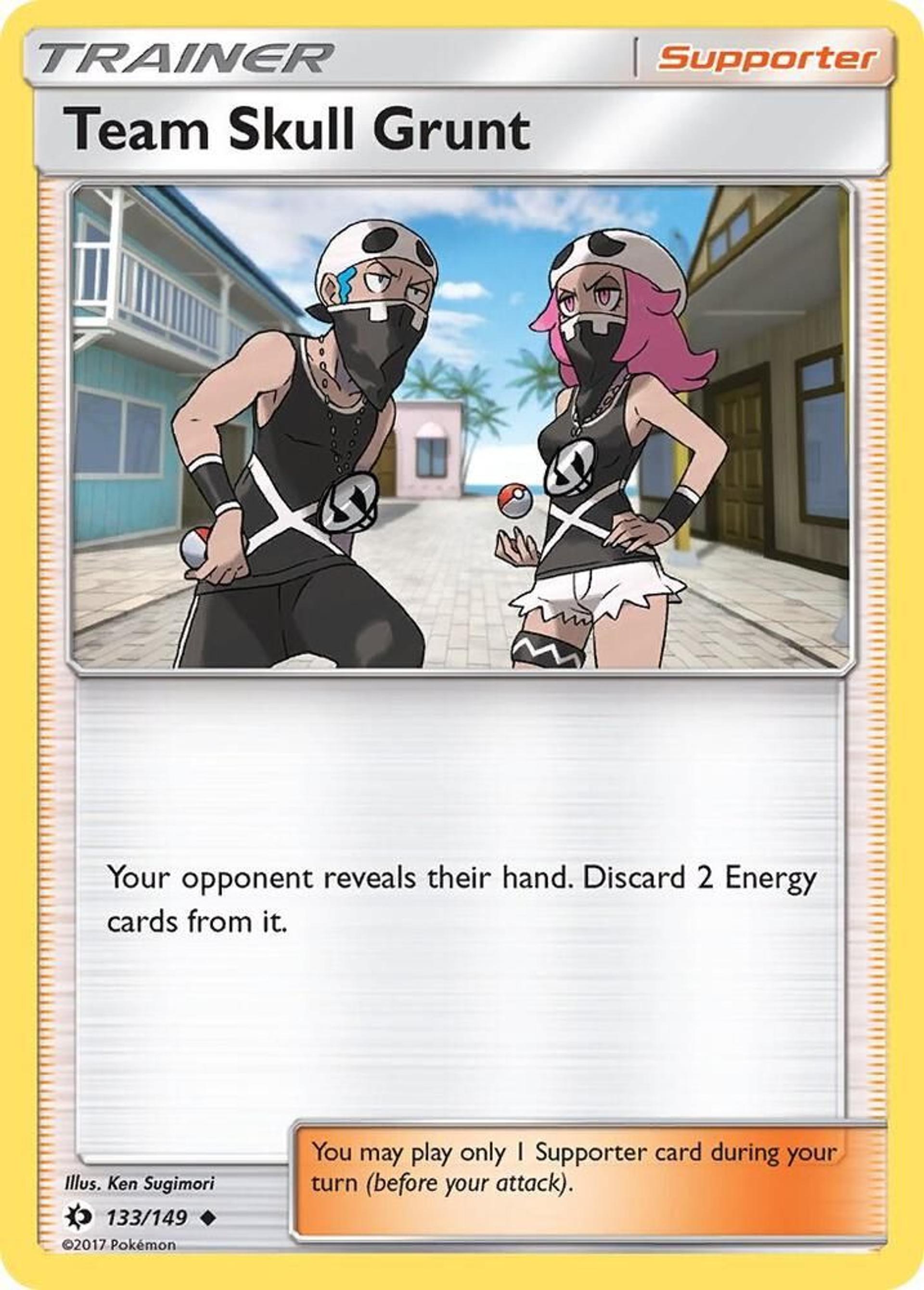 Sbire de la Team Skull — SM Base Set — Pokemon
