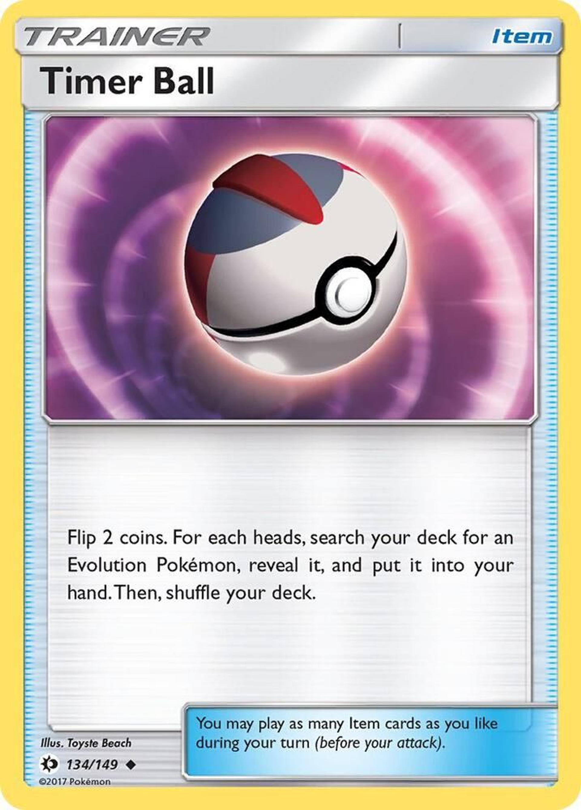 Chrono Ball — SM Base Set — Pokemon