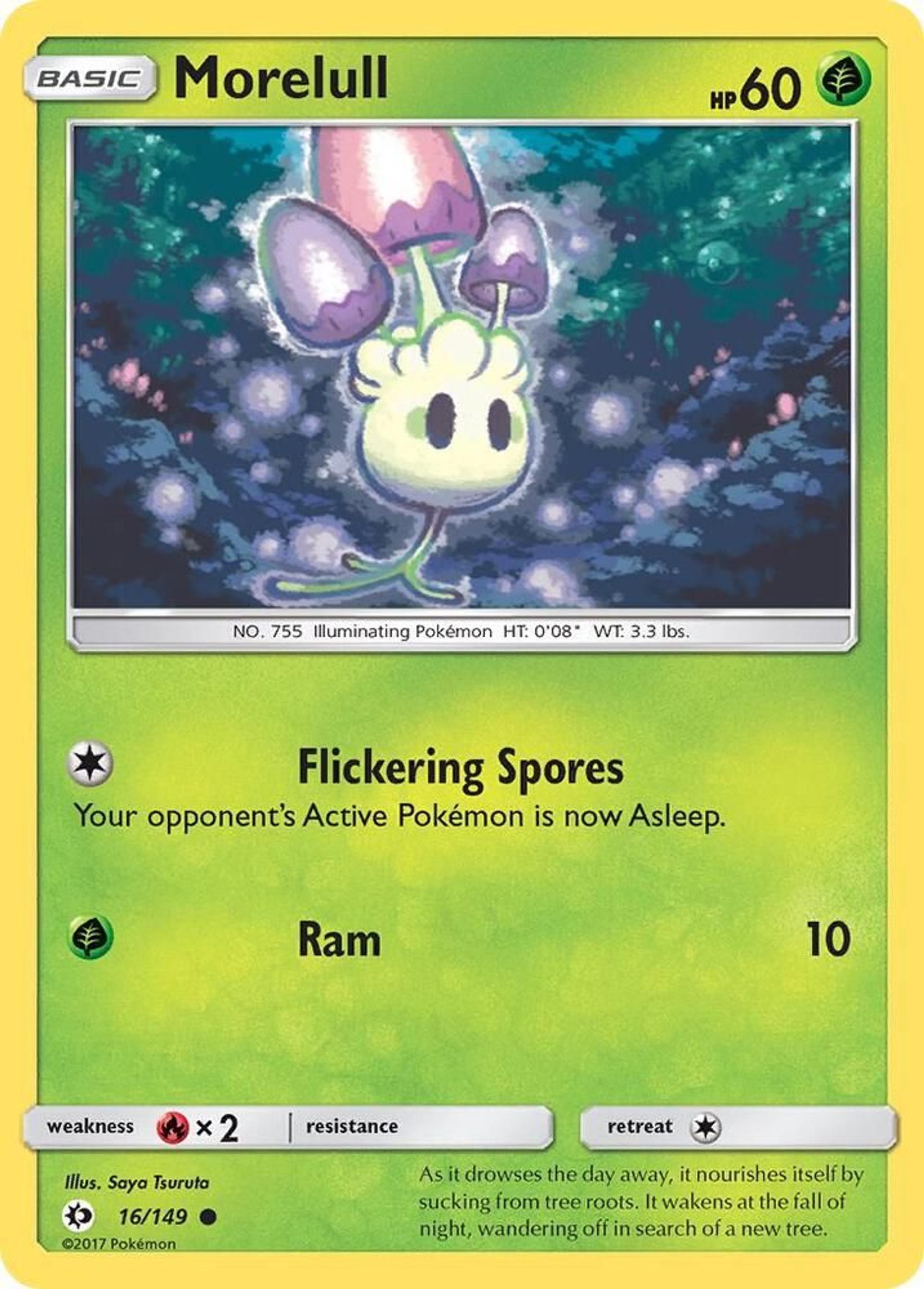 Morelull — SM Base Set — Pokemon