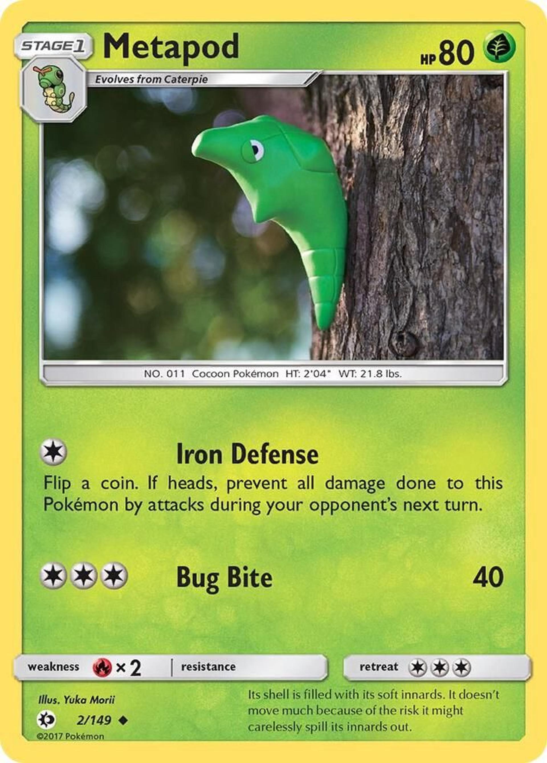 Metapod — SM Base Set — Pokemon