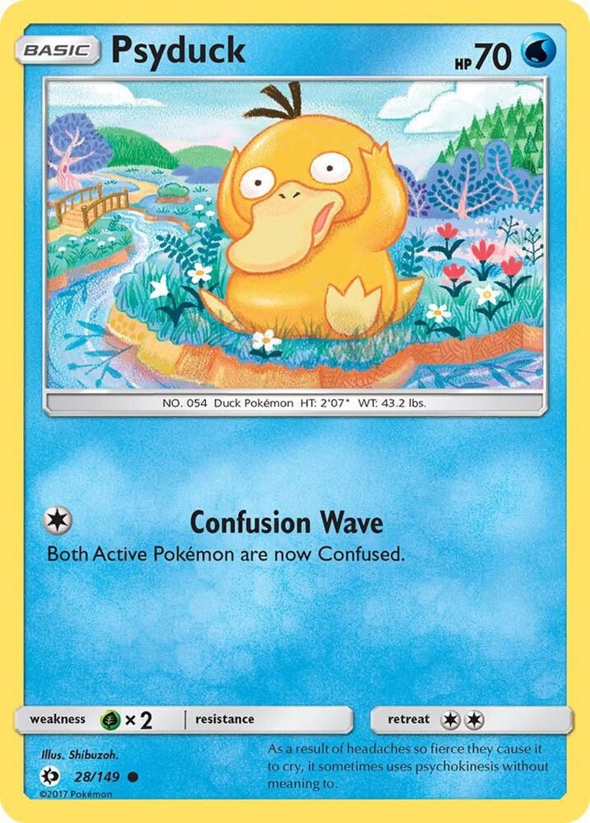 Psyduck — SM Base Set — Pokemon