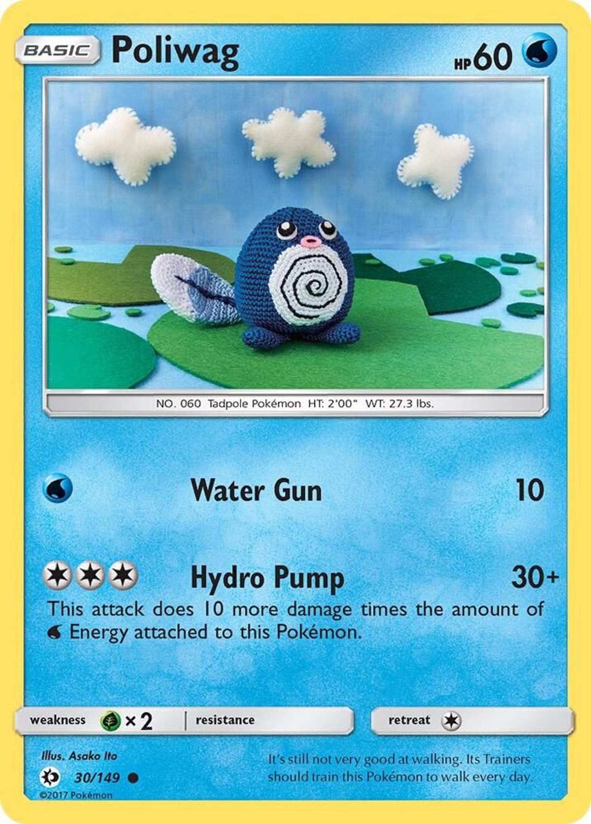 Poliwag — SM Base Set — Pokemon