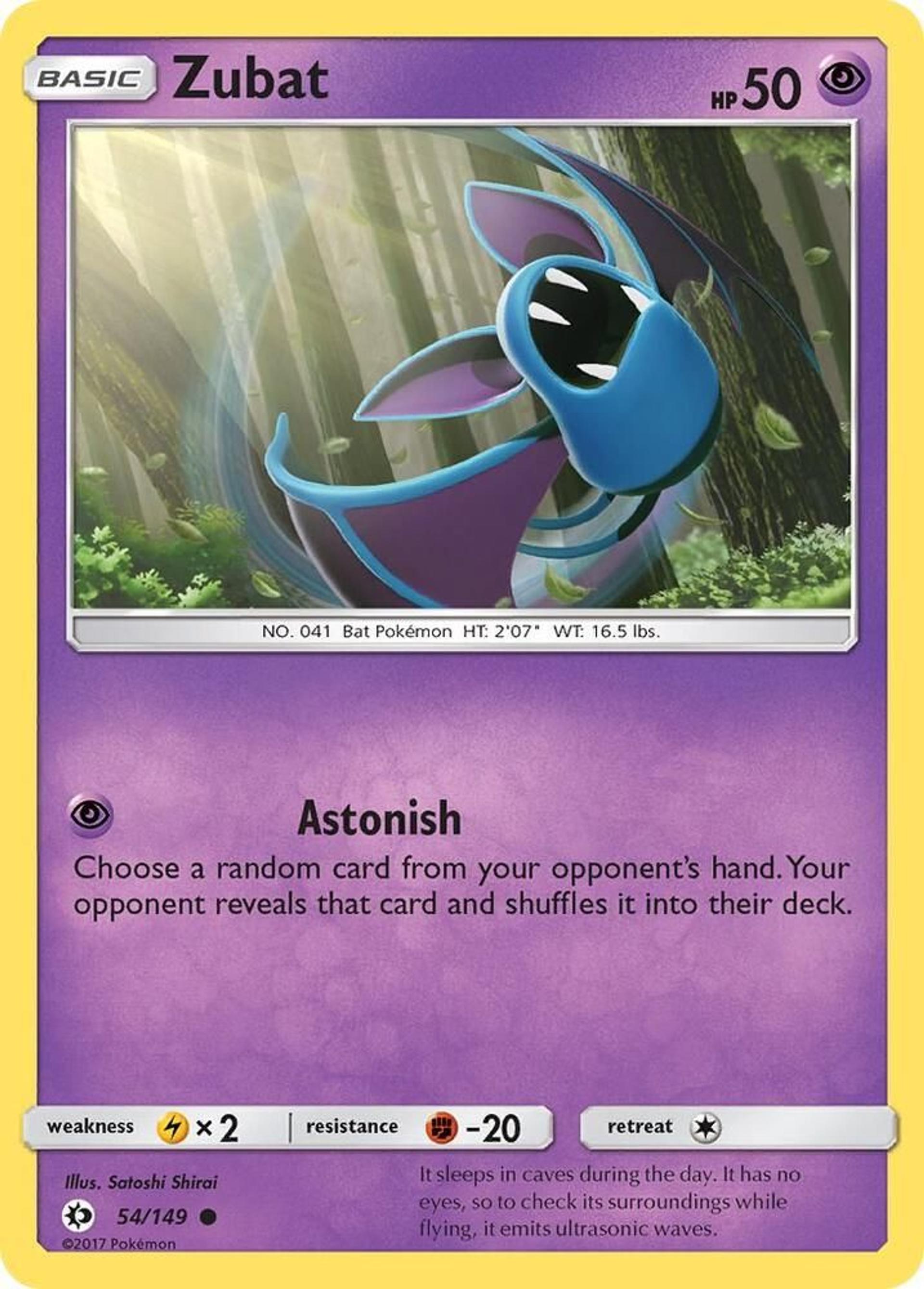 Zubat — SM Base Set — Pokemon