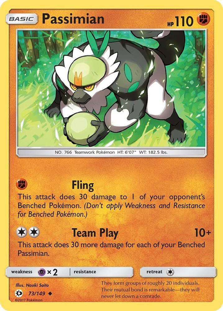 Passimian — SM Base Set — Pokemon
