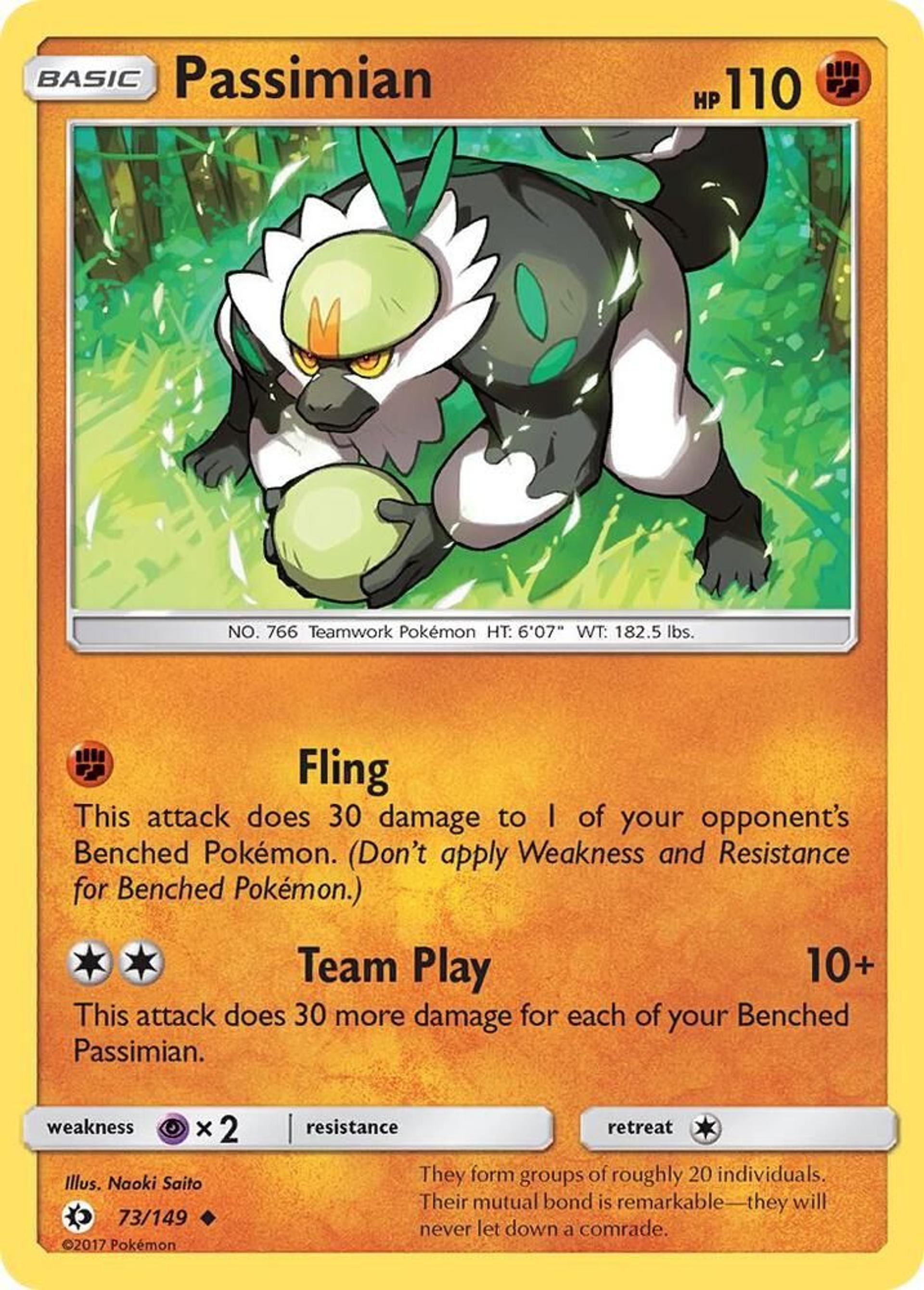 Passimian — SM Base Set — Pokemon