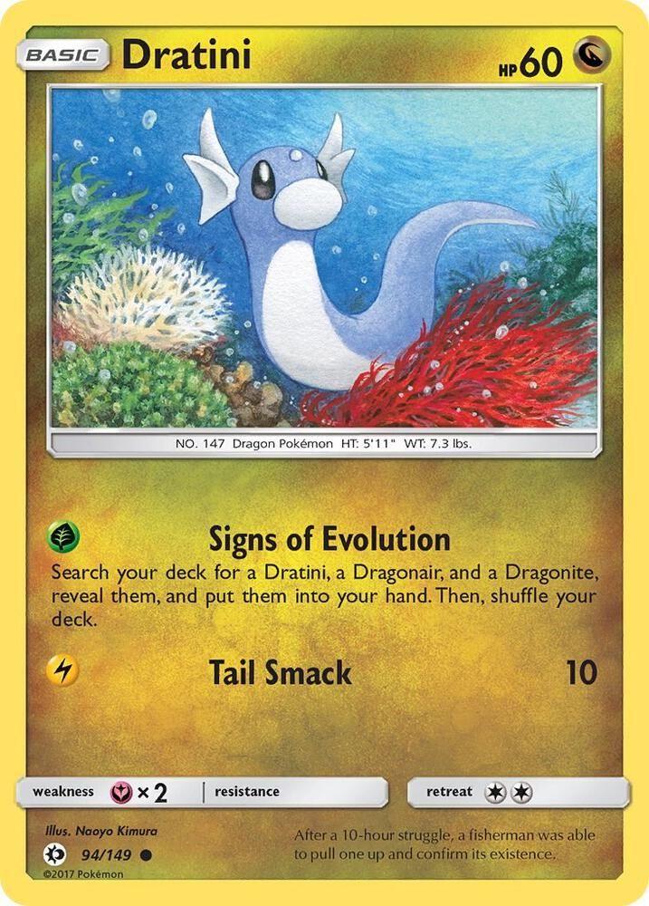 Dratini — SM Base Set — Pokemon