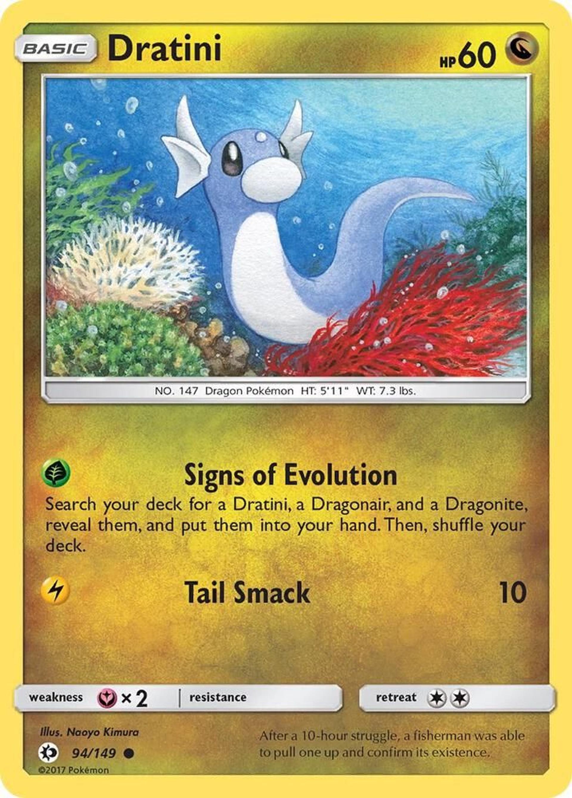 Dratini — SM Base Set — Pokemon