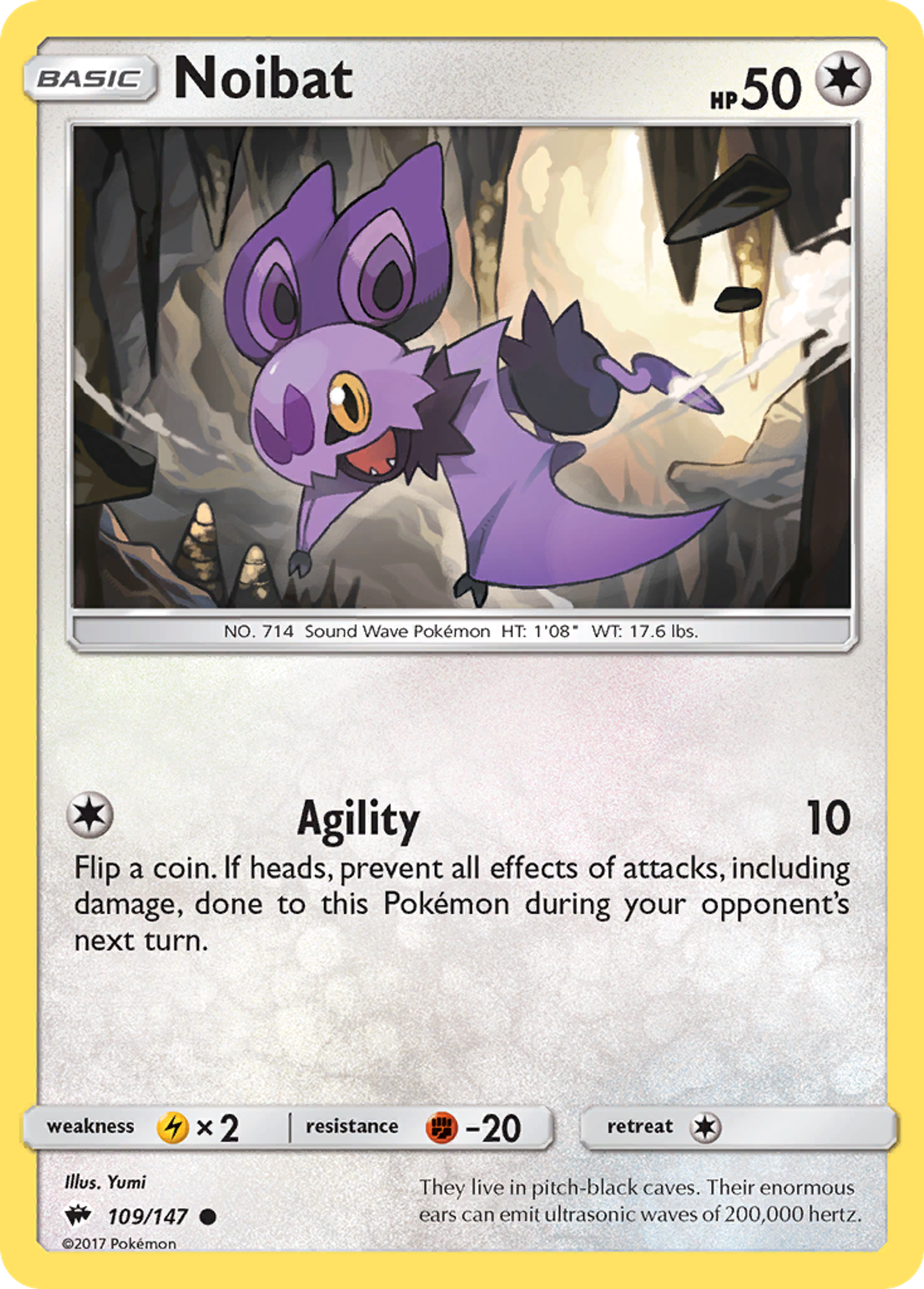 Noibat — SM - Burning Shadows — Pokemon