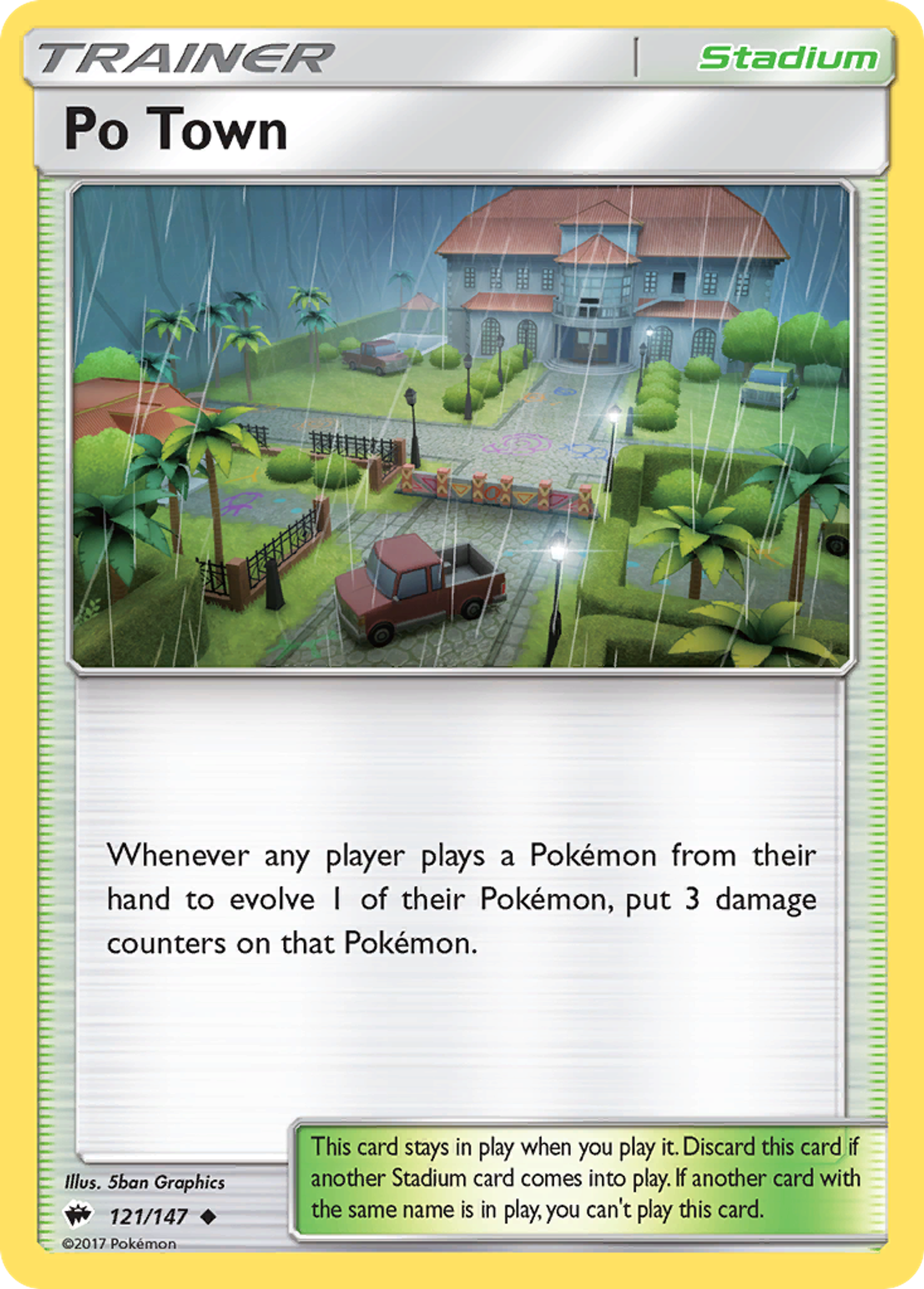 Po Town — SM - Burning Shadows — Pokemon