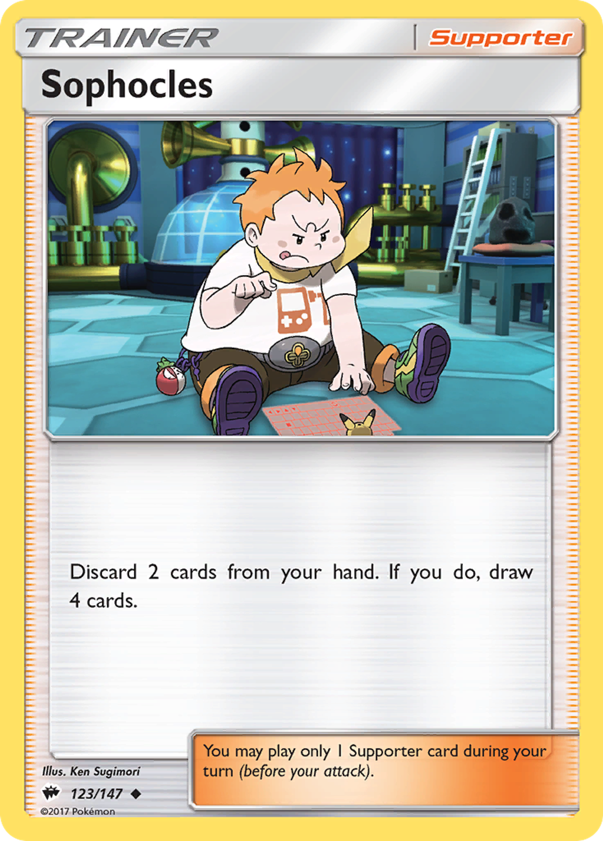 Sophocles — SM - Burning Shadows — Pokemon