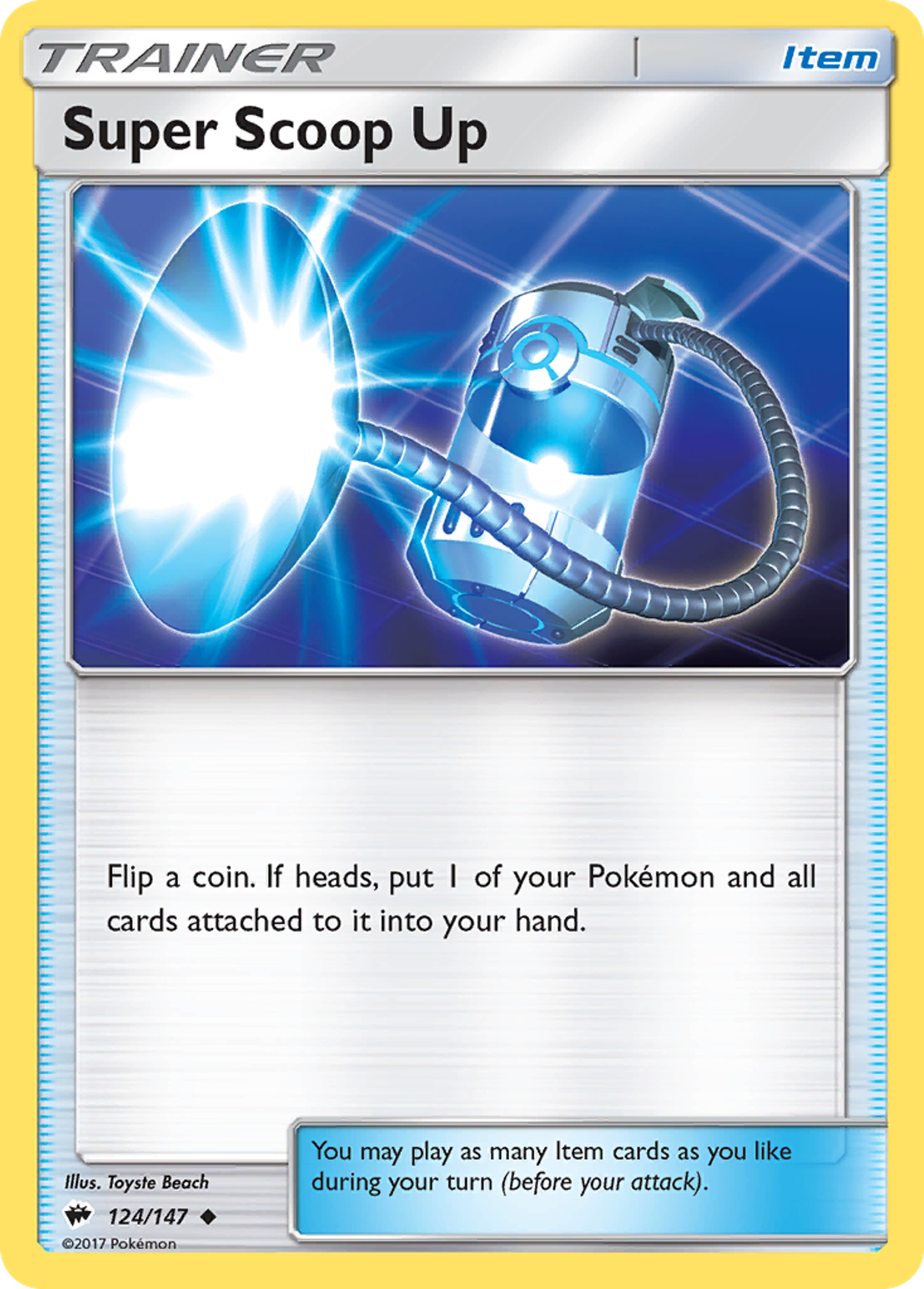 Super Scoop Up — SM - Burning Shadows — Pokemon