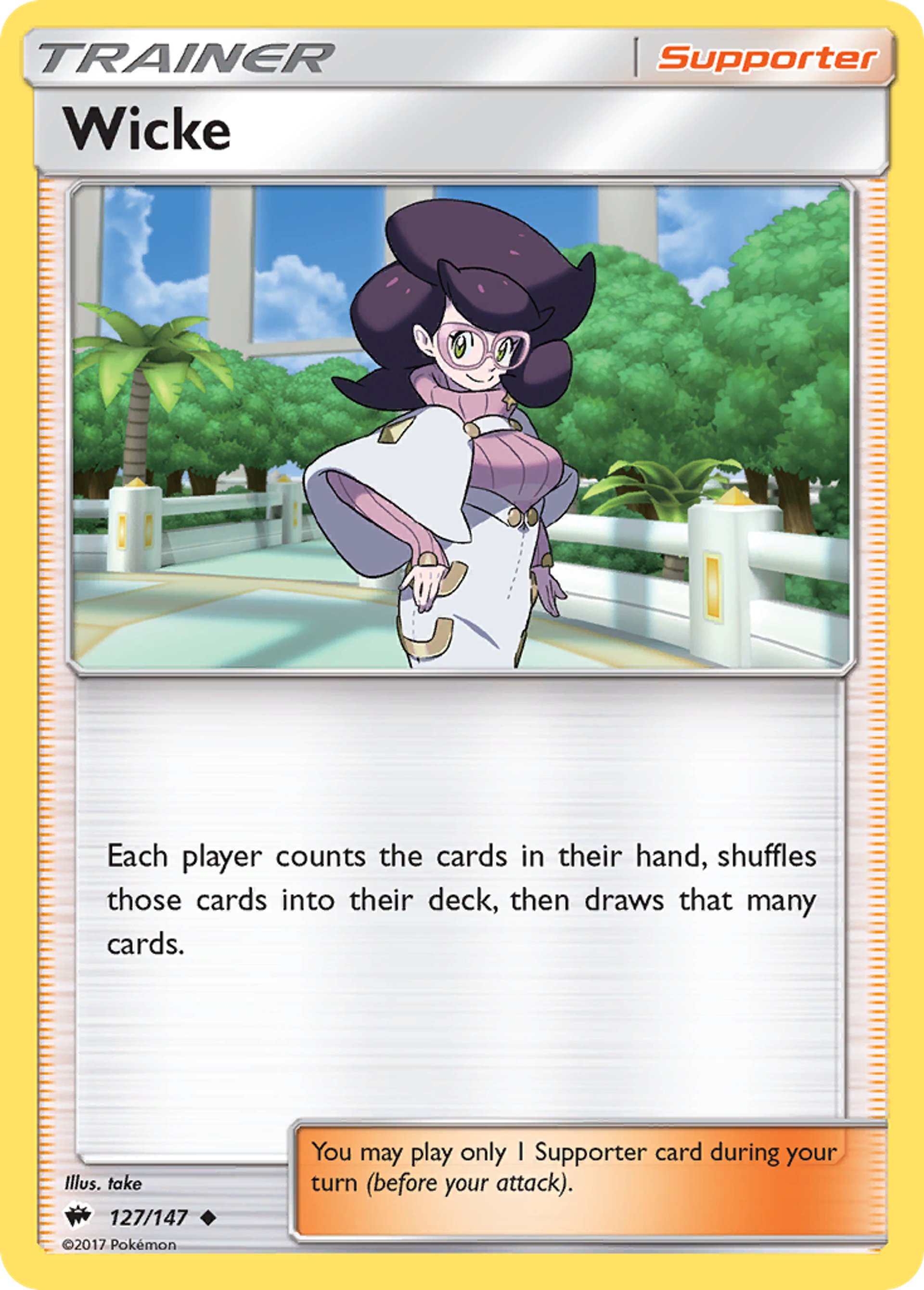 Wicke — SM - Burning Shadows — Pokemon