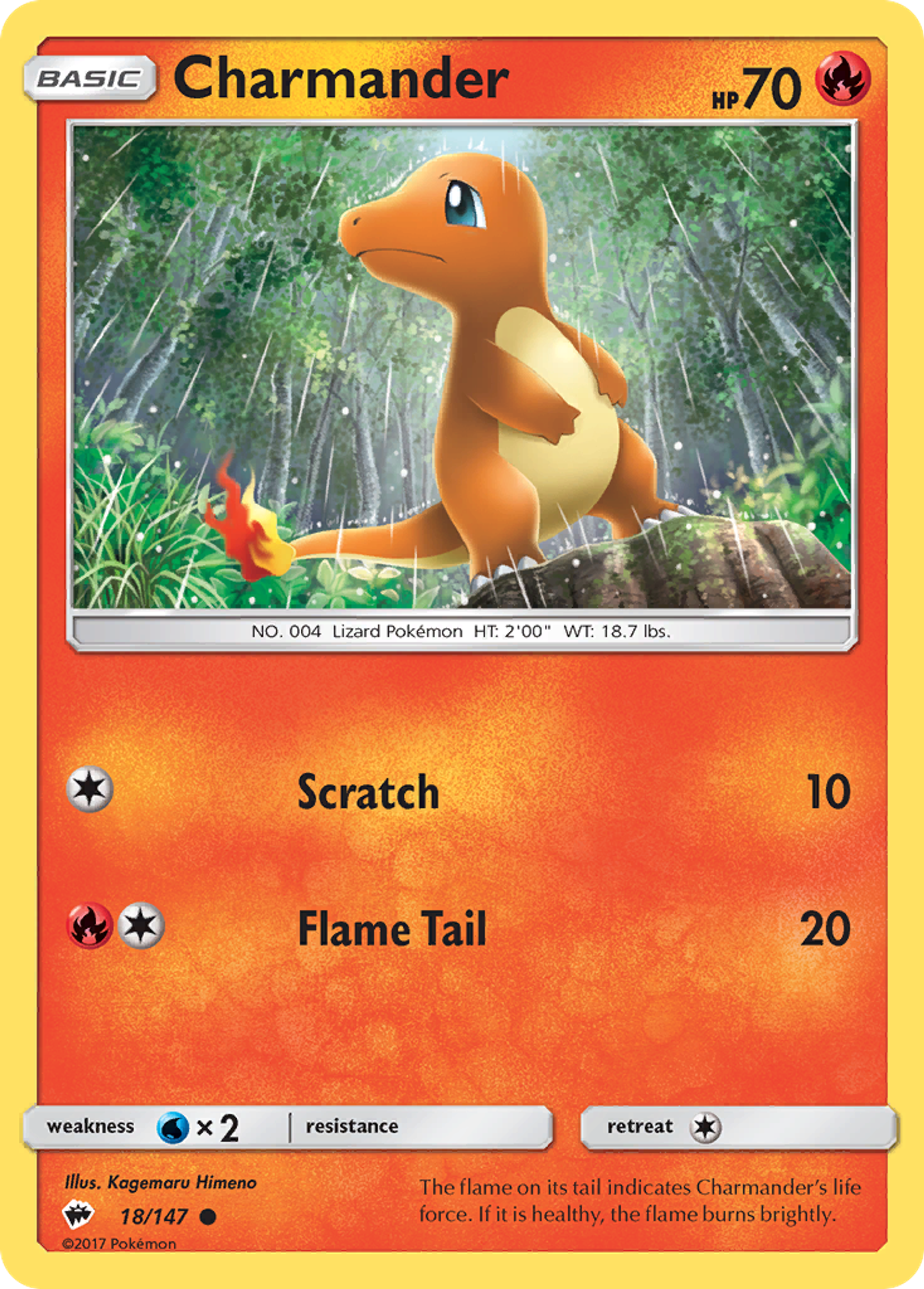 Charmander — SM - Burning Shadows — Pokemon