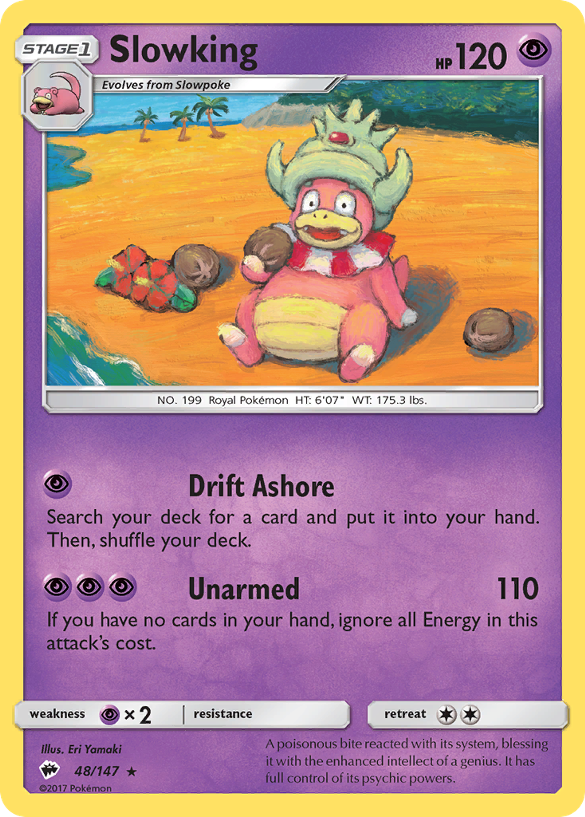 Slowking — SM - Burning Shadows — Pokemon