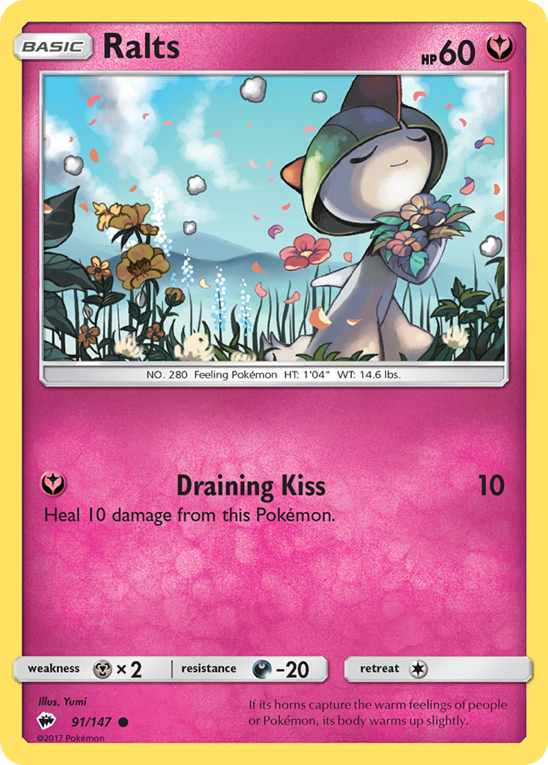 Ralts — SM - Burning Shadows — Pokemon