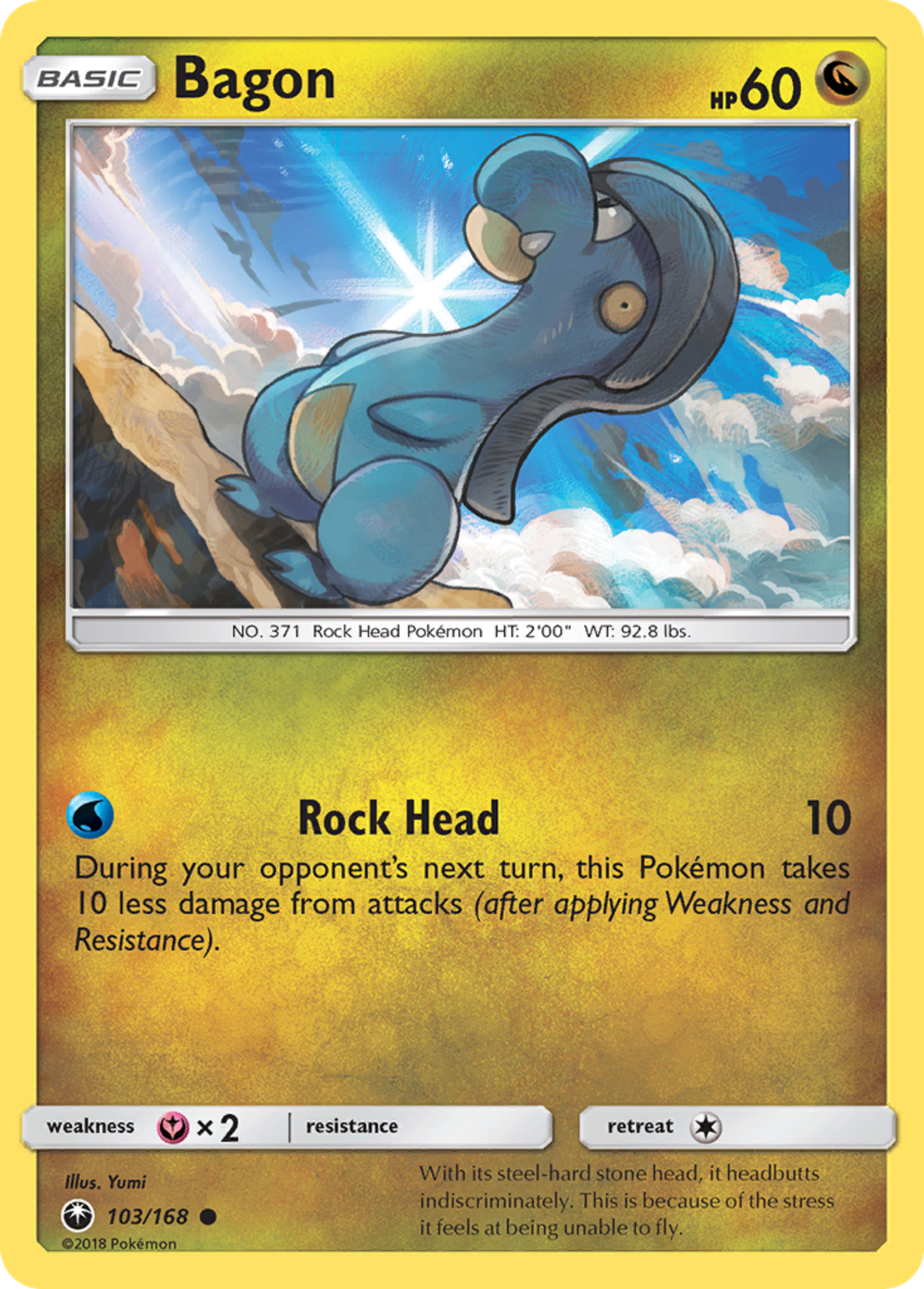 Bagon — SM - Celestial Storm — Pokemon