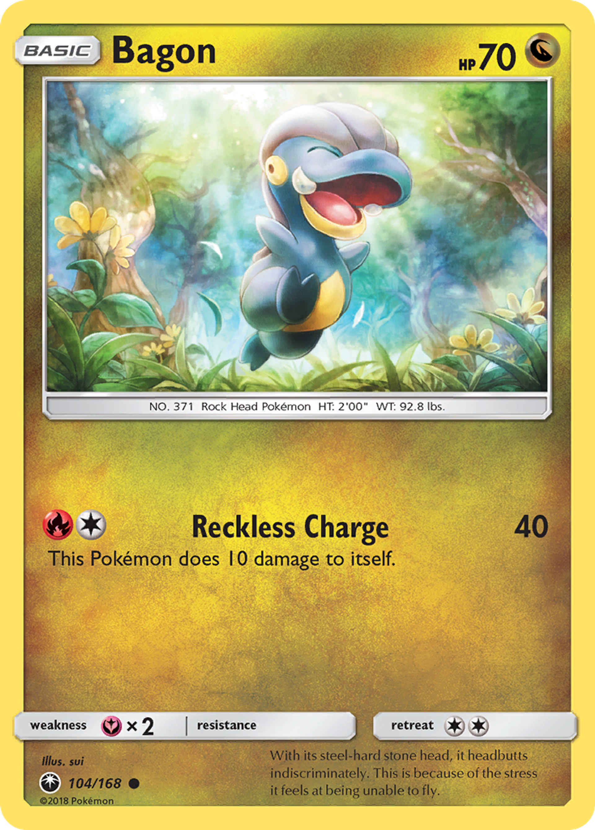 Bagon — SM - Celestial Storm — Pokemon