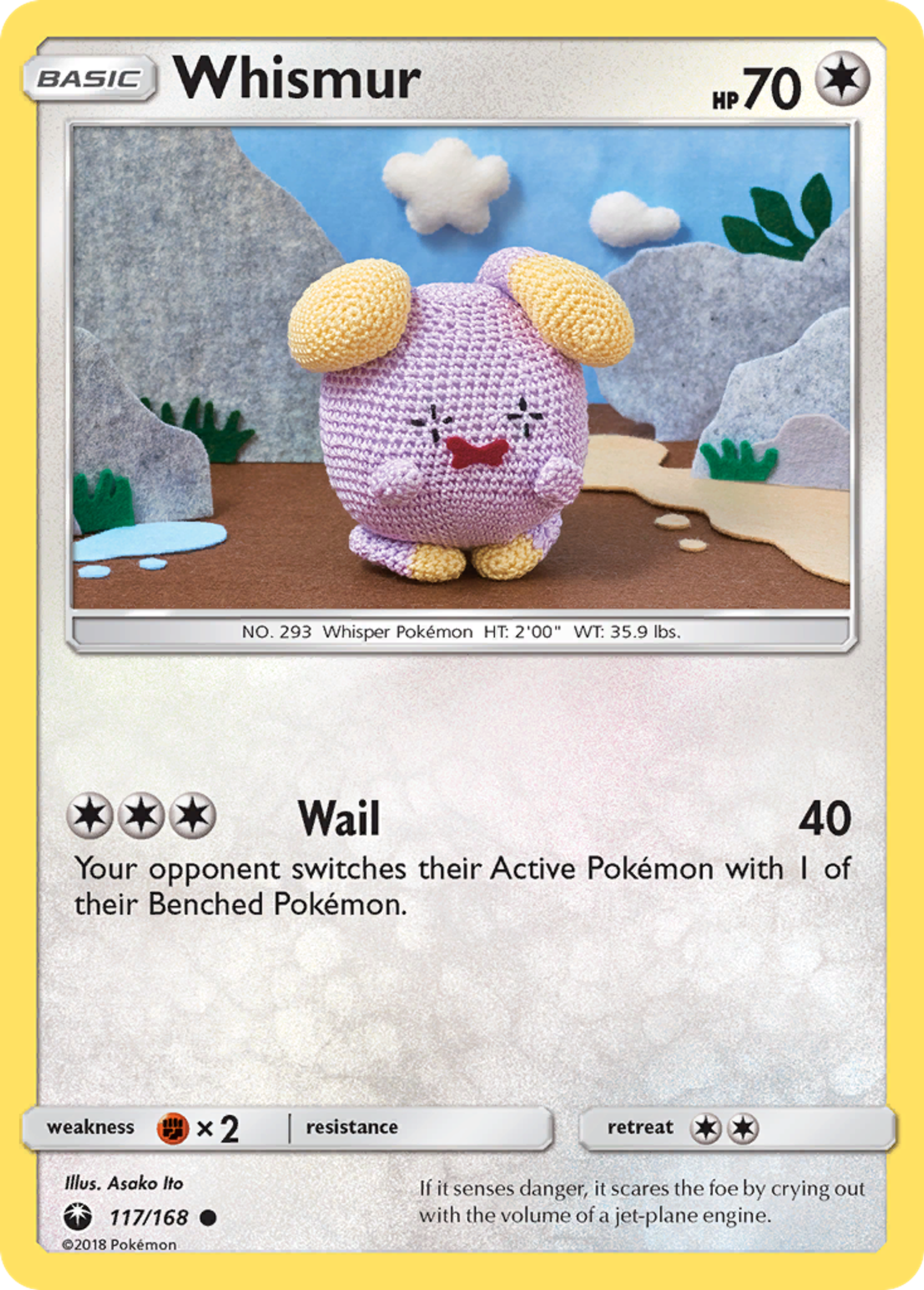 Whismur — SM - Celestial Storm — Pokemon