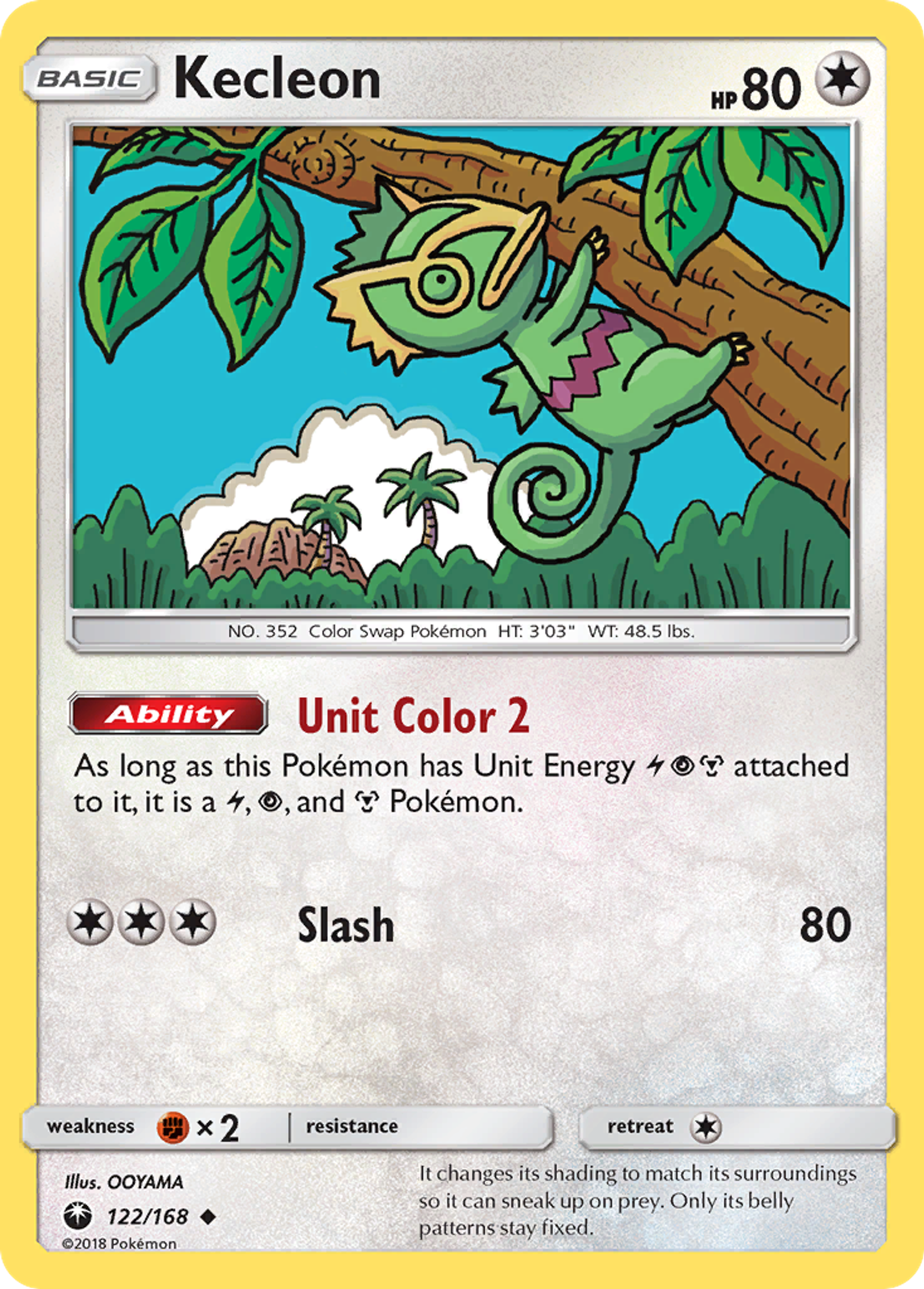 Kecleon — SM - Celestial Storm — Pokemon