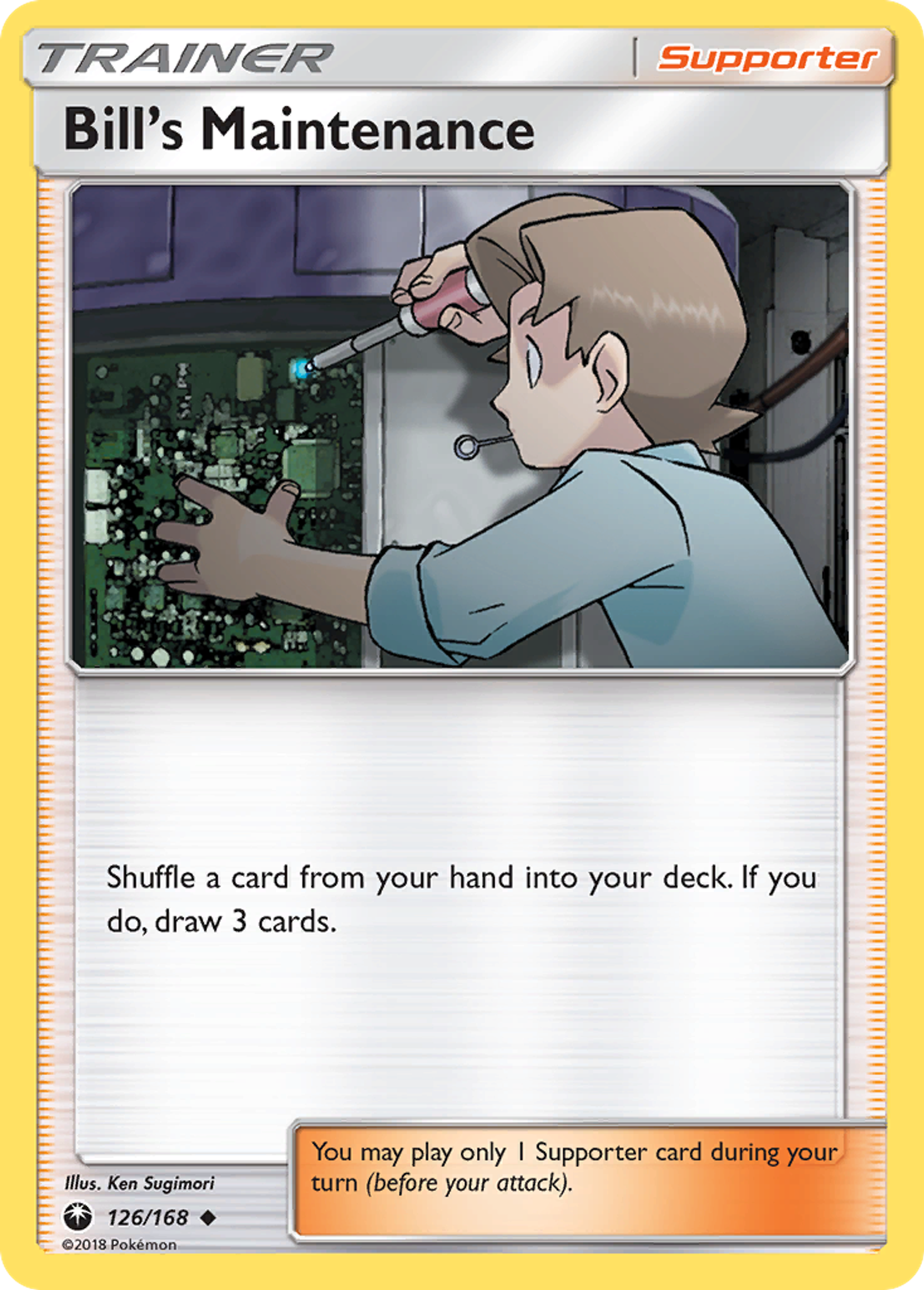 Bill's Maintenance — SM - Celestial Storm — Pokemon