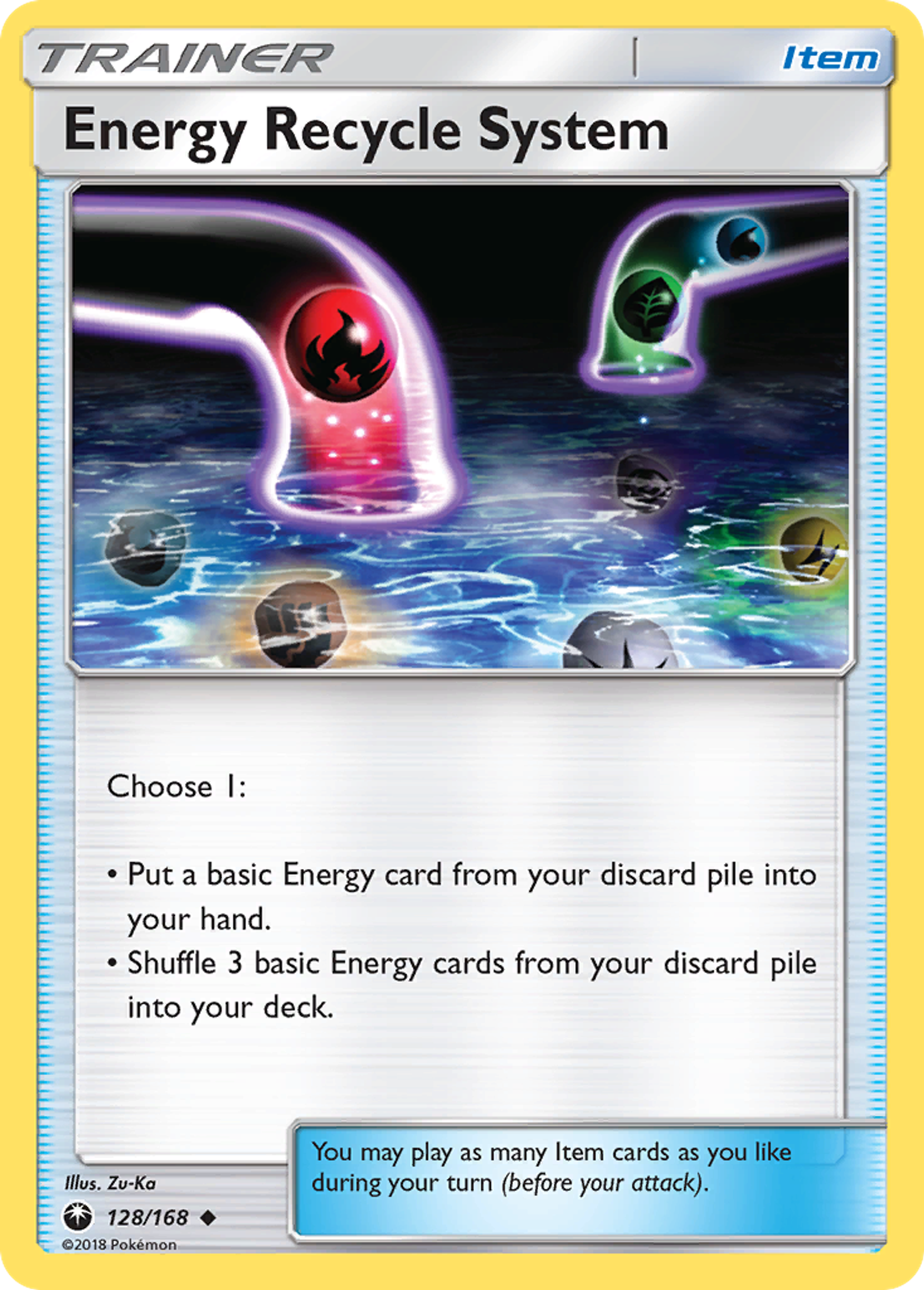 Energy Recycle System — SM - Celestial Storm — Pokemon