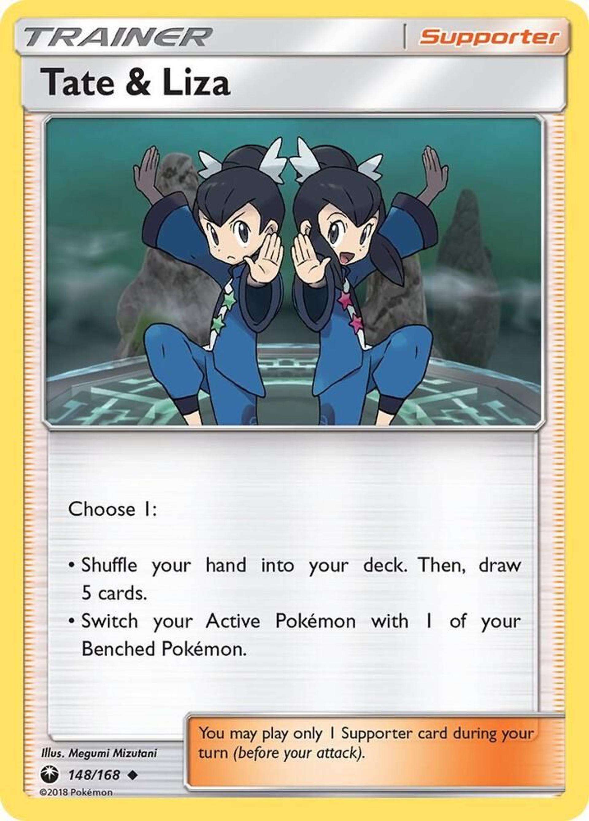 Tate & Liza — SM - Celestial Storm — Pokémon