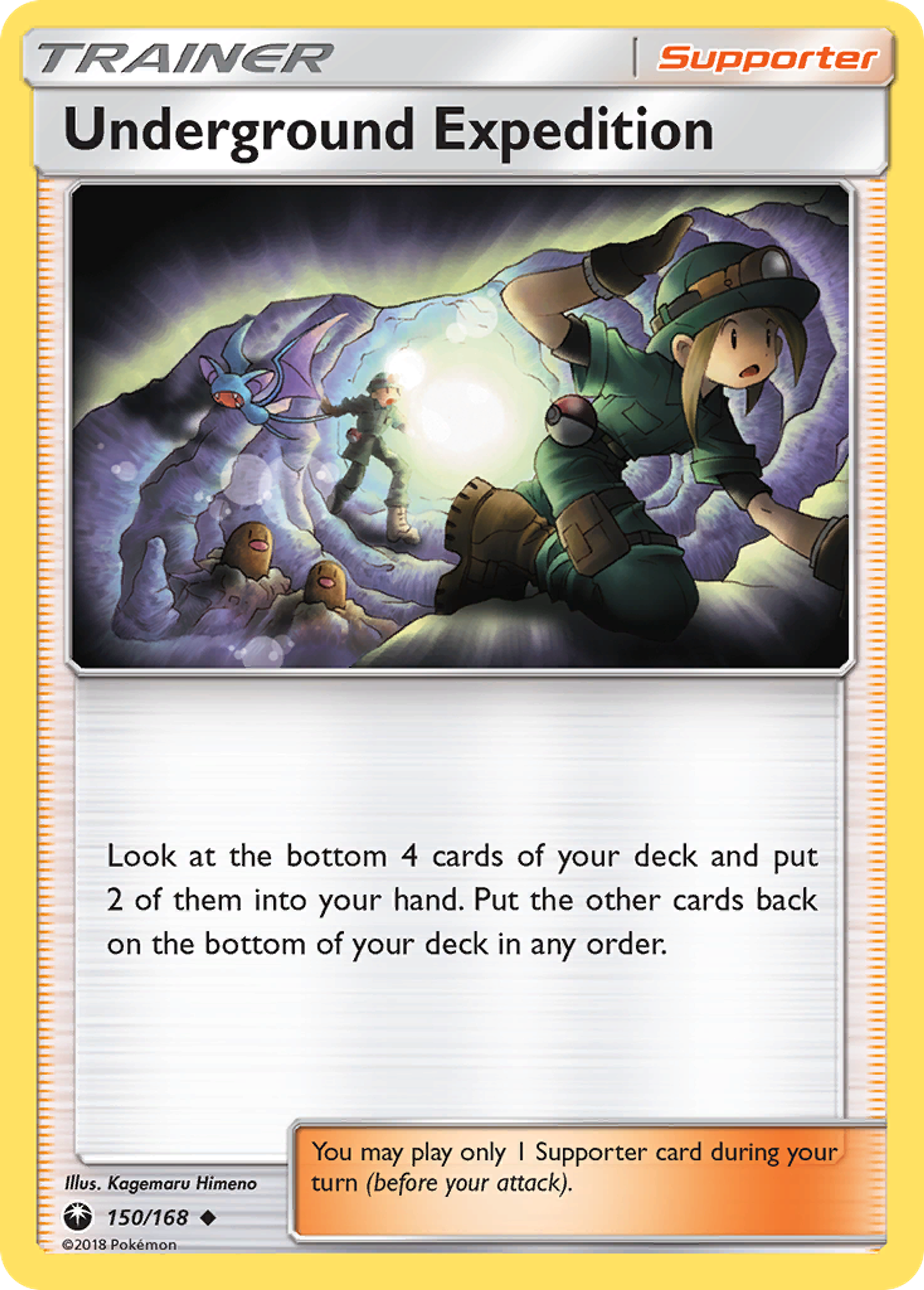 Underground Expedition — SM - Celestial Storm — Pokemon