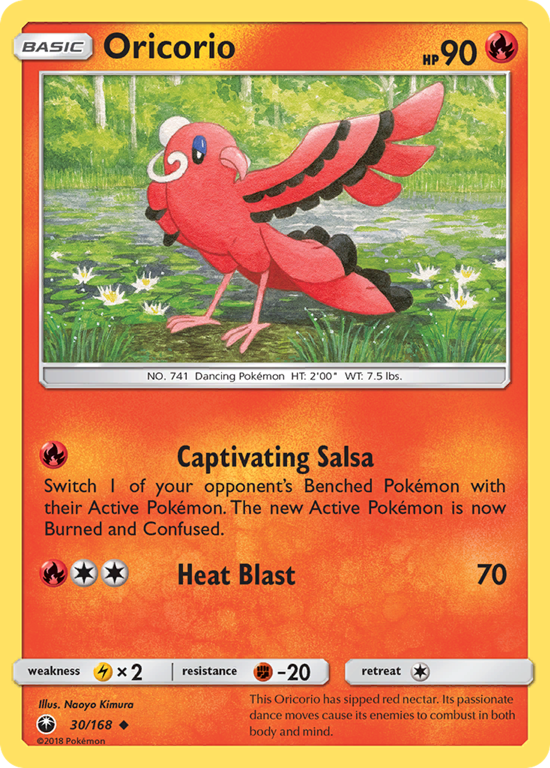 Oricorio — SM - Celestial Storm — Pokemon