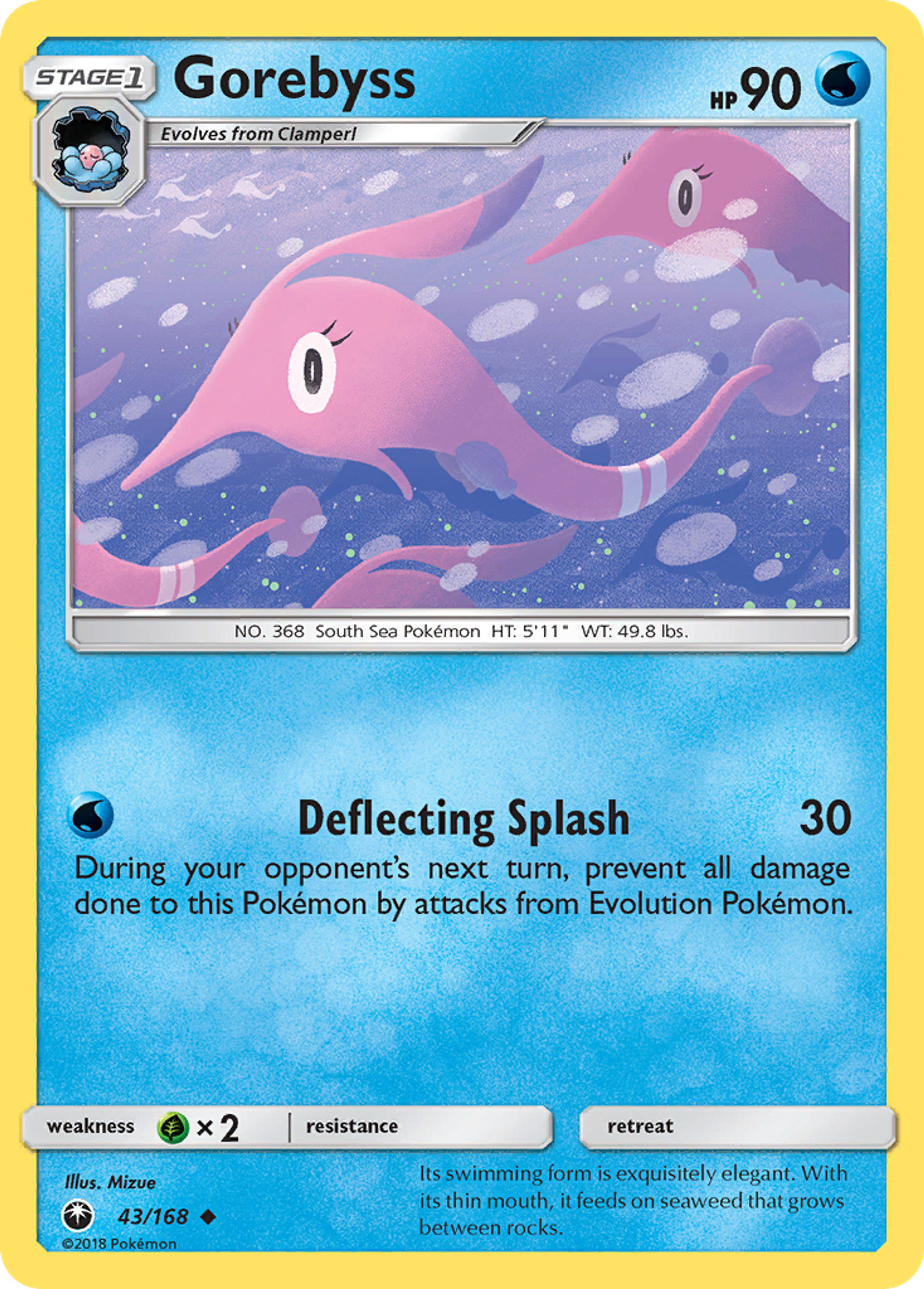 Gorebyss — SM - Celestial Storm — Pokemon