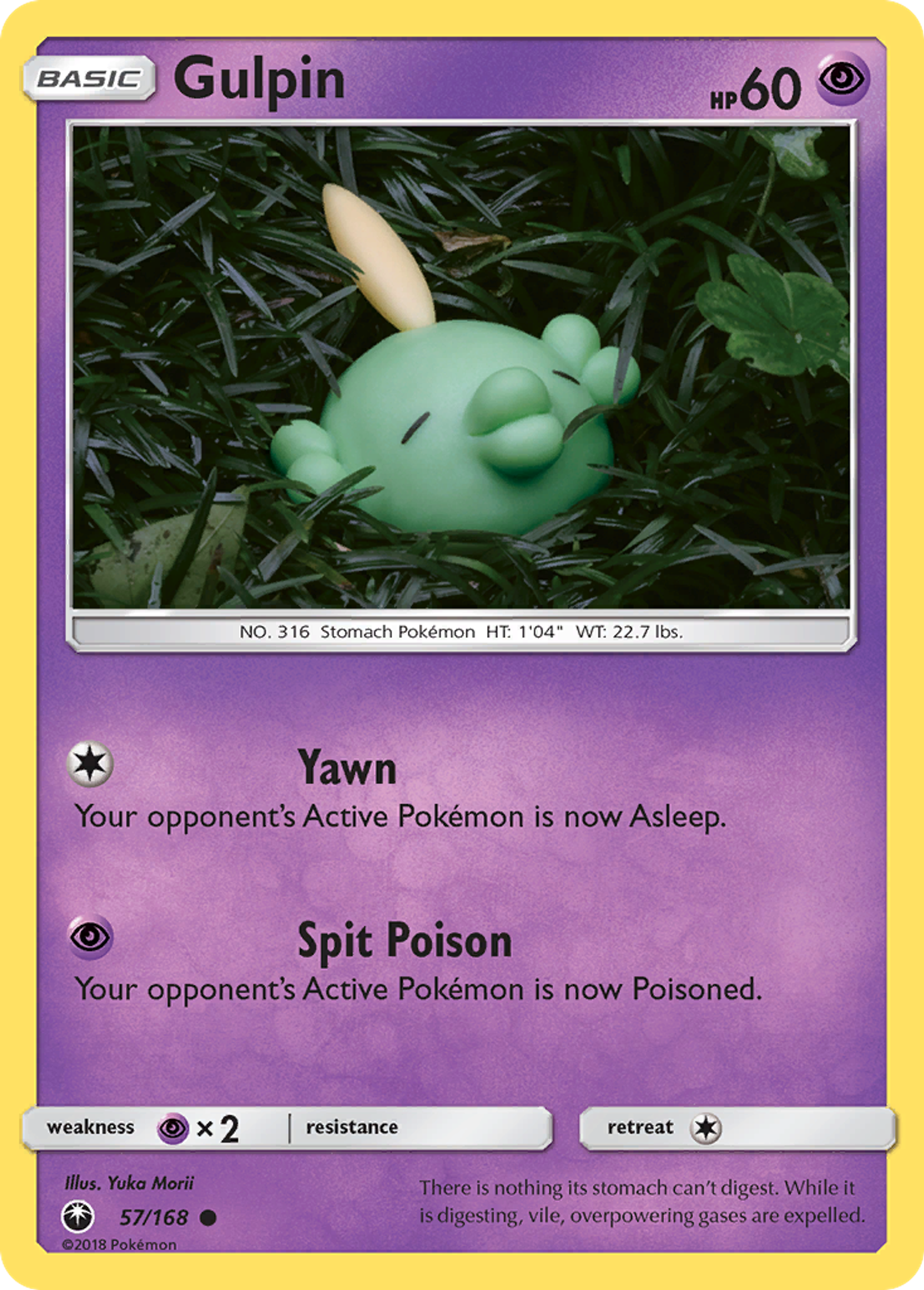 Gulpin — SM - Celestial Storm — Pokemon