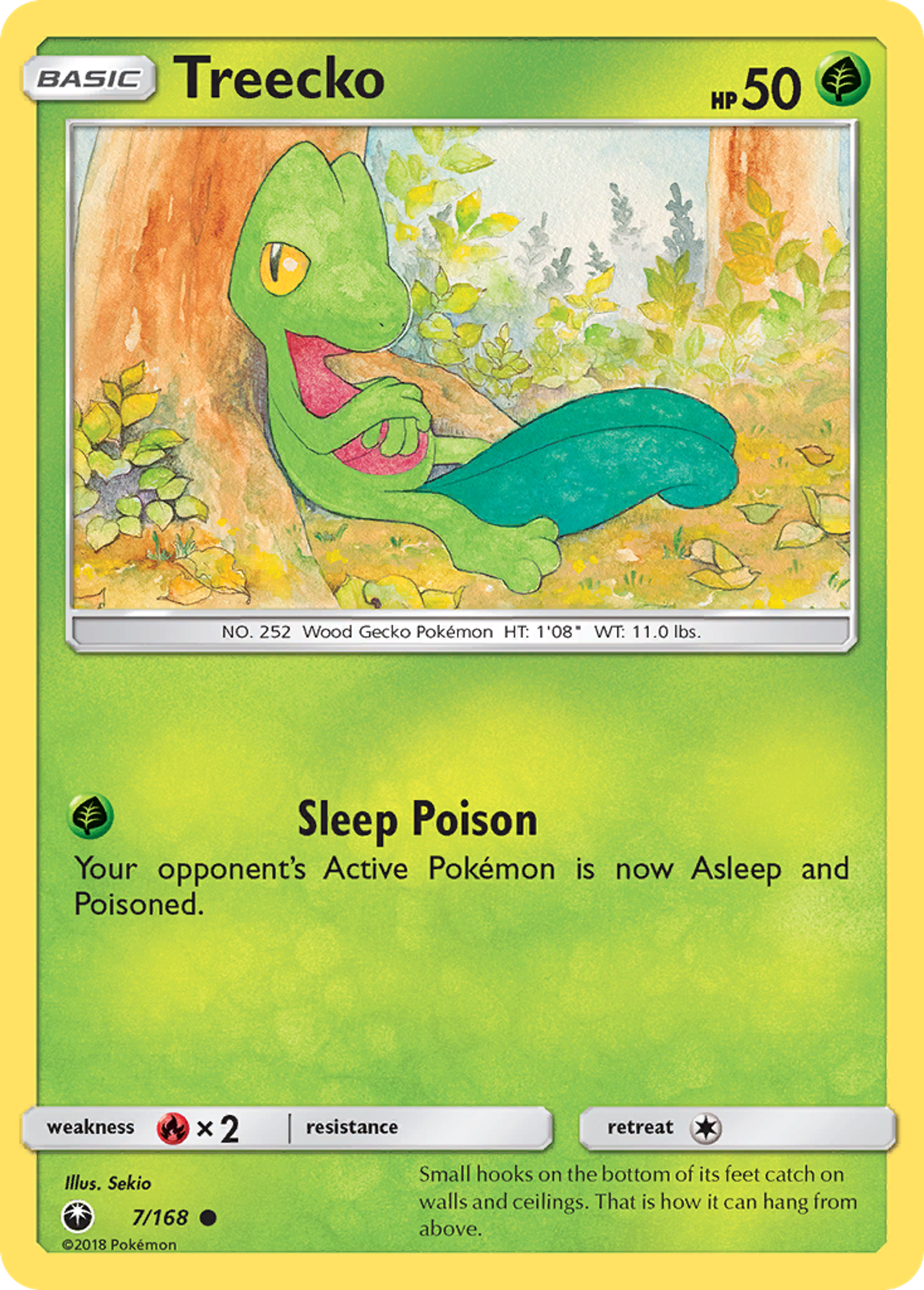 Treecko — SM - Celestial Storm — Pokemon