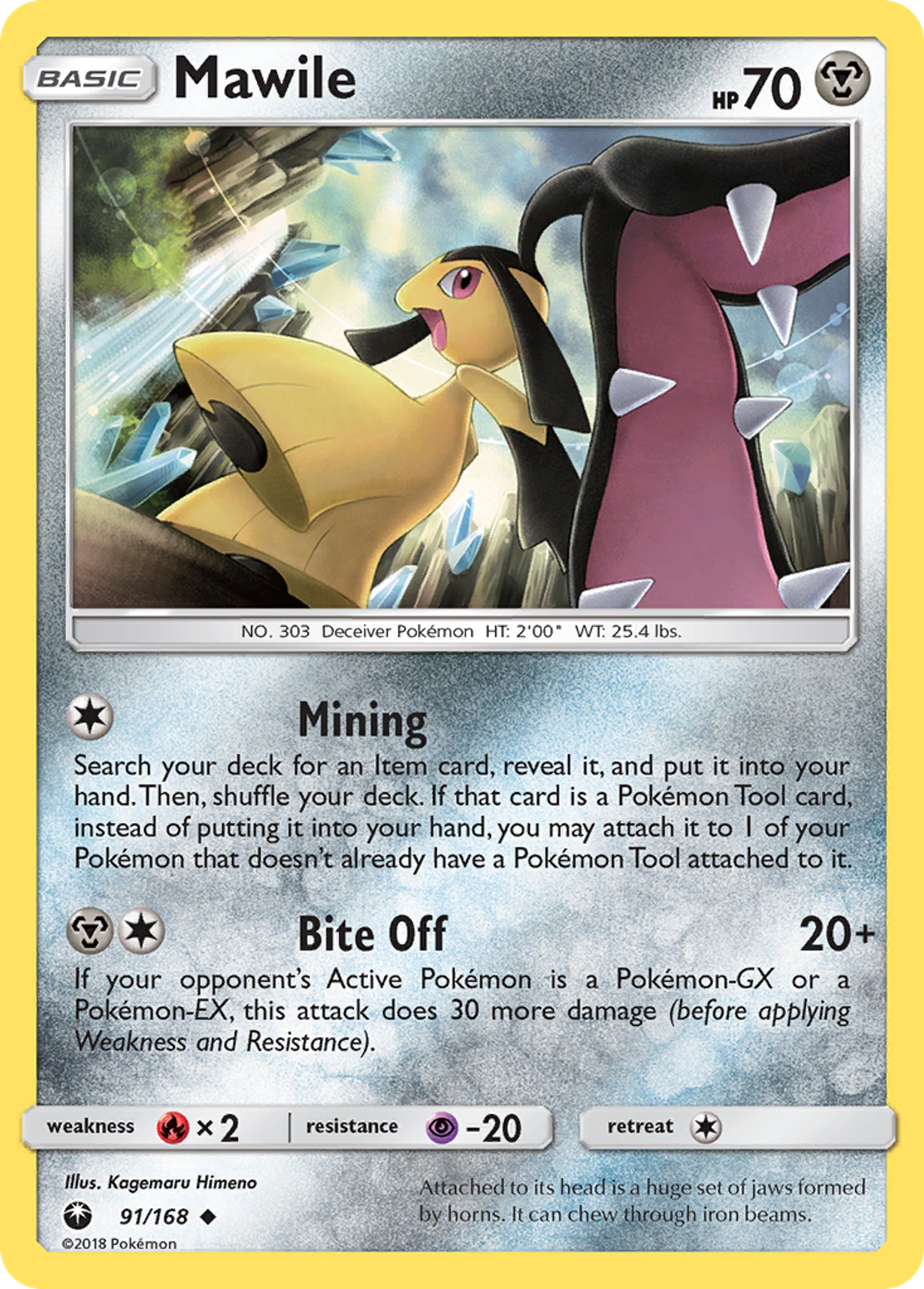 Mawile — SM - Celestial Storm — Pokemon