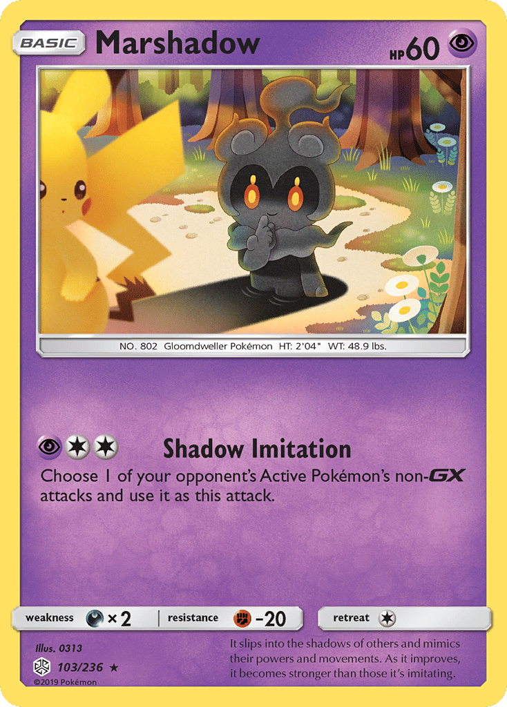 Marshadow — SM - Cosmic Eclipse — Pokemon