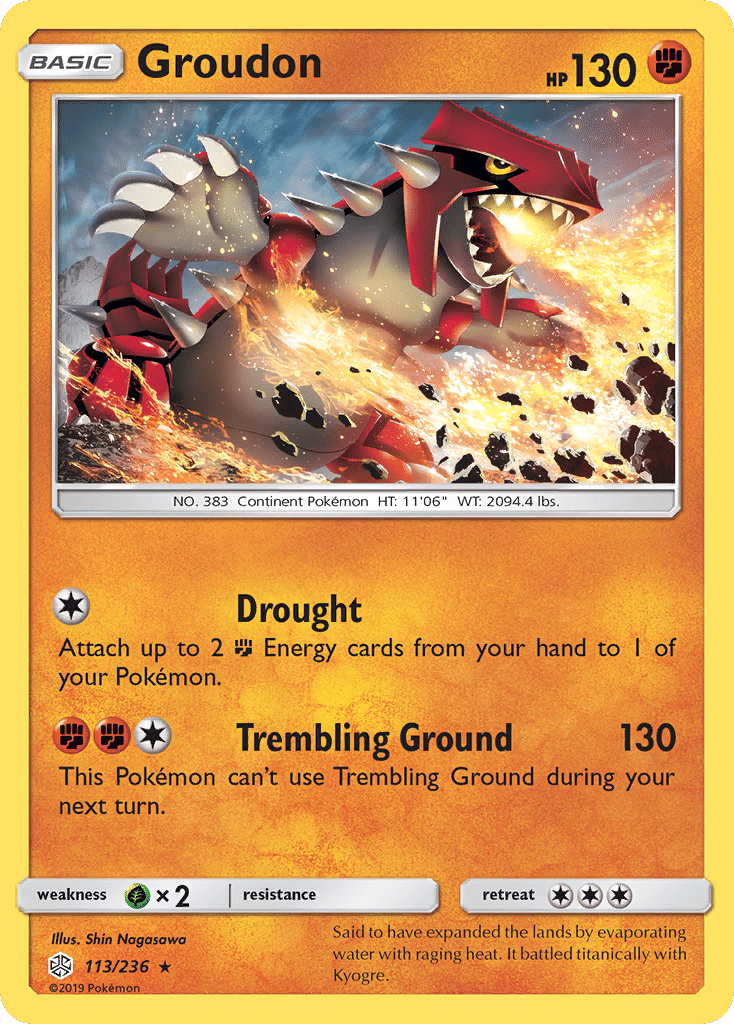 Groudon — SM - Cosmic Eclipse — Pokemon