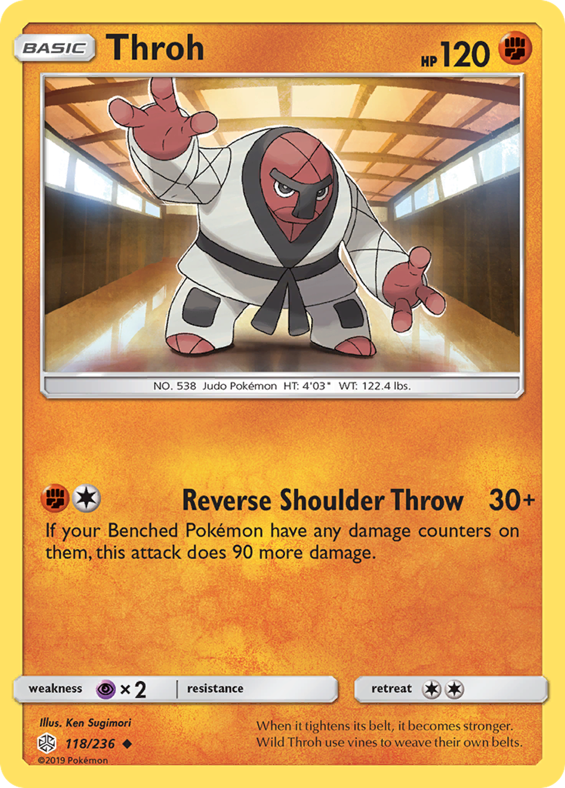 Throh — SM - Cosmic Eclipse — Pokémon