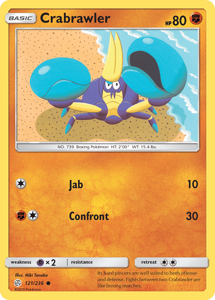 Crabrawler — SM - Cosmic Eclipse — Pokemon
