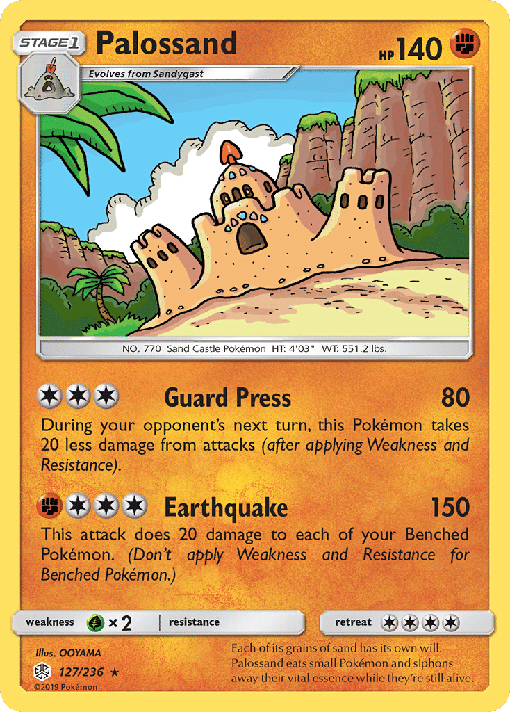 Palossand — SM - Cosmic Eclipse — Pokemon