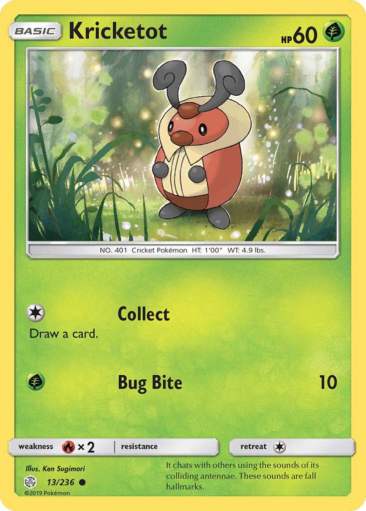 Kricketot — SM - Cosmic Eclipse — Pokemon