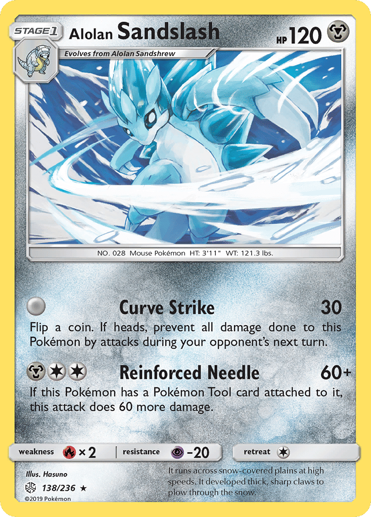 Alolan Sandslash — SM - Cosmic Eclipse — Pokemon