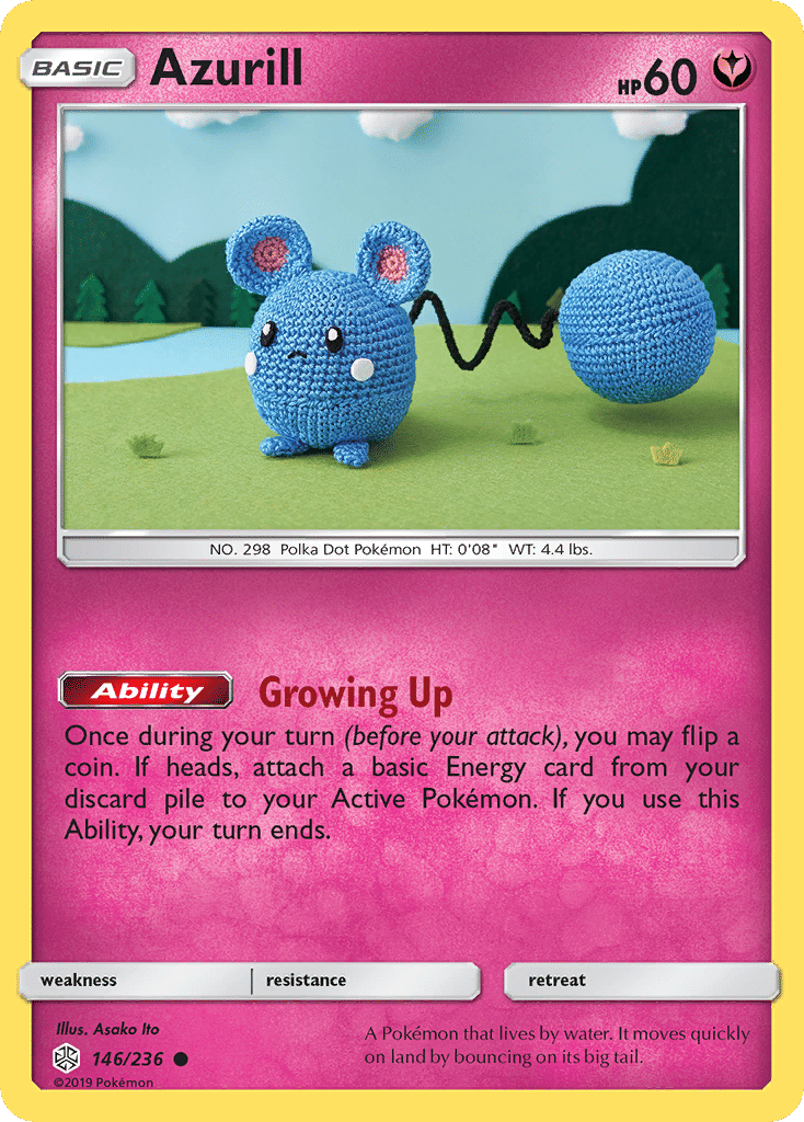 Azurill — SM - Cosmic Eclipse — Pokemon