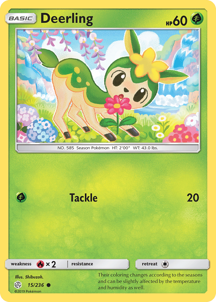 Deerling — SM - Cosmic Eclipse — Pokemon