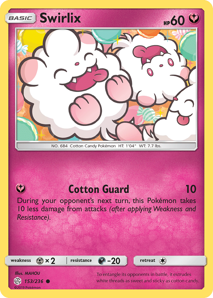 Swirlix — SM - Cosmic Eclipse — Pokemon