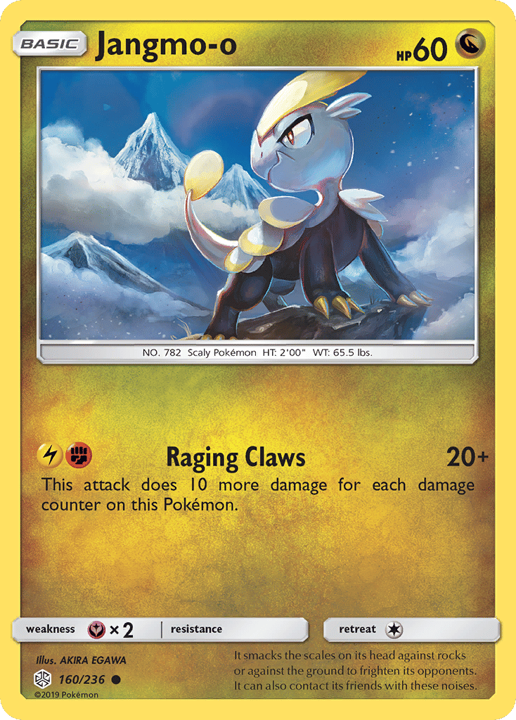 Jangmo-o — SM - Cosmic Eclipse — Pokemon