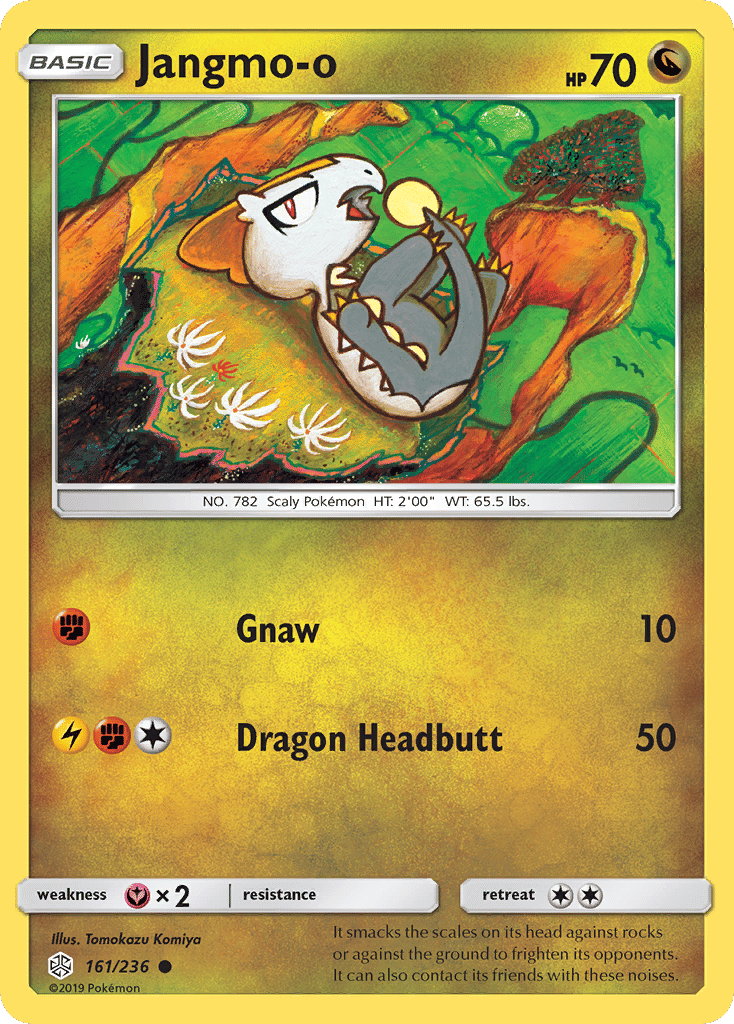 Jangmo-o — SM - Cosmic Eclipse — Pokemon