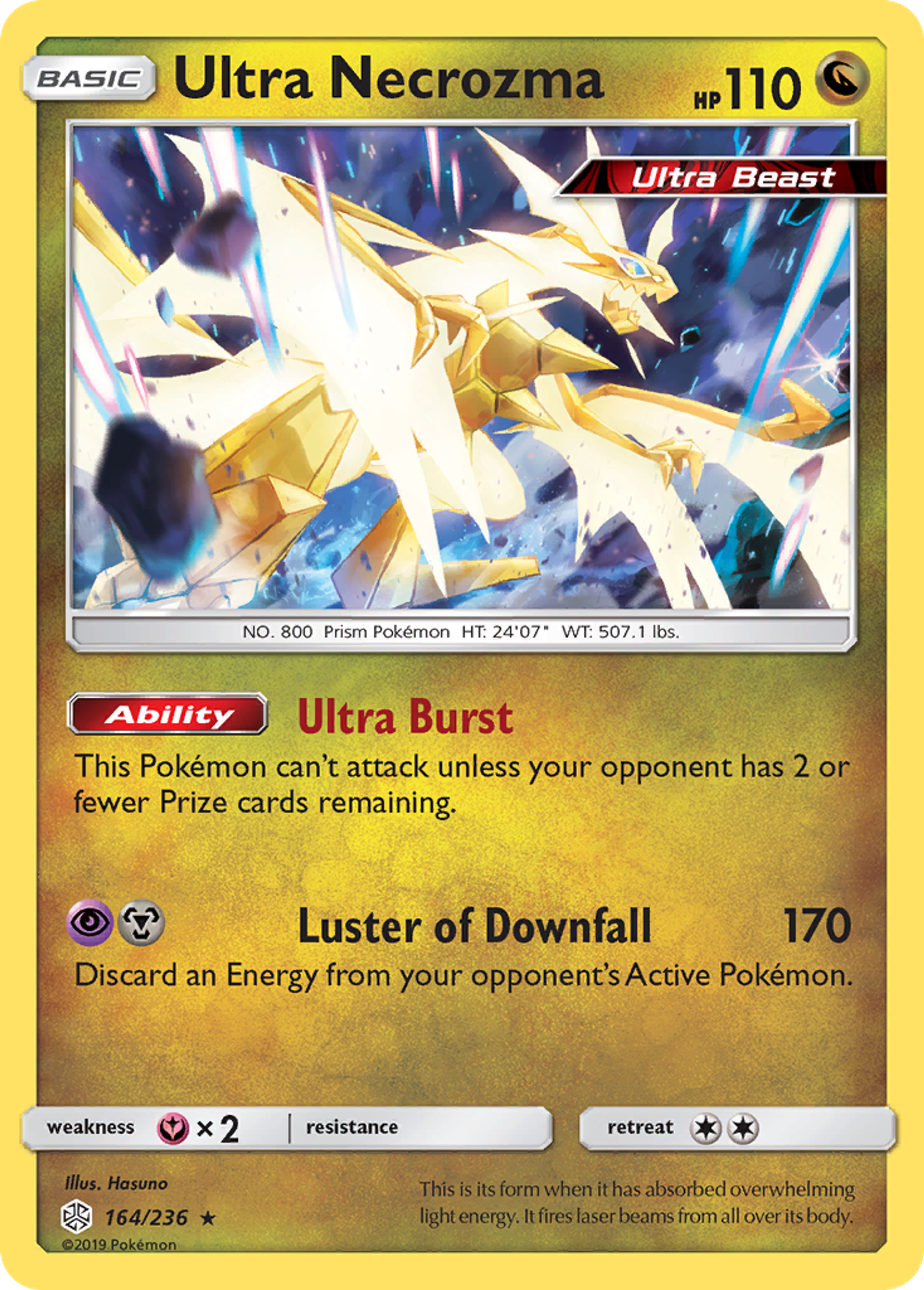 Ultra Necrozma — SM - Cosmic Eclipse — Pokémon