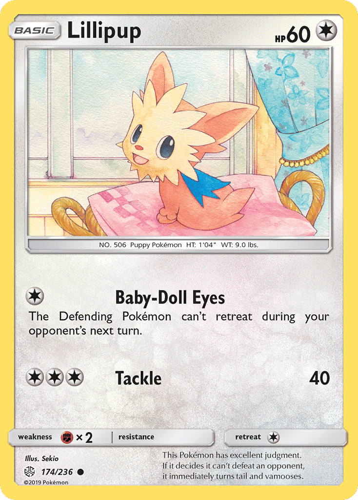 Lillipup — SM - Cosmic Eclipse — Pokemon