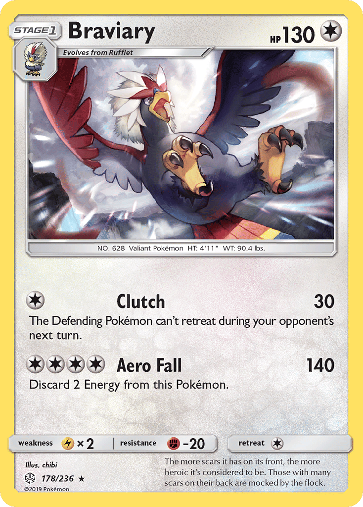 Braviary — SM - Cosmic Eclipse — Pokemon