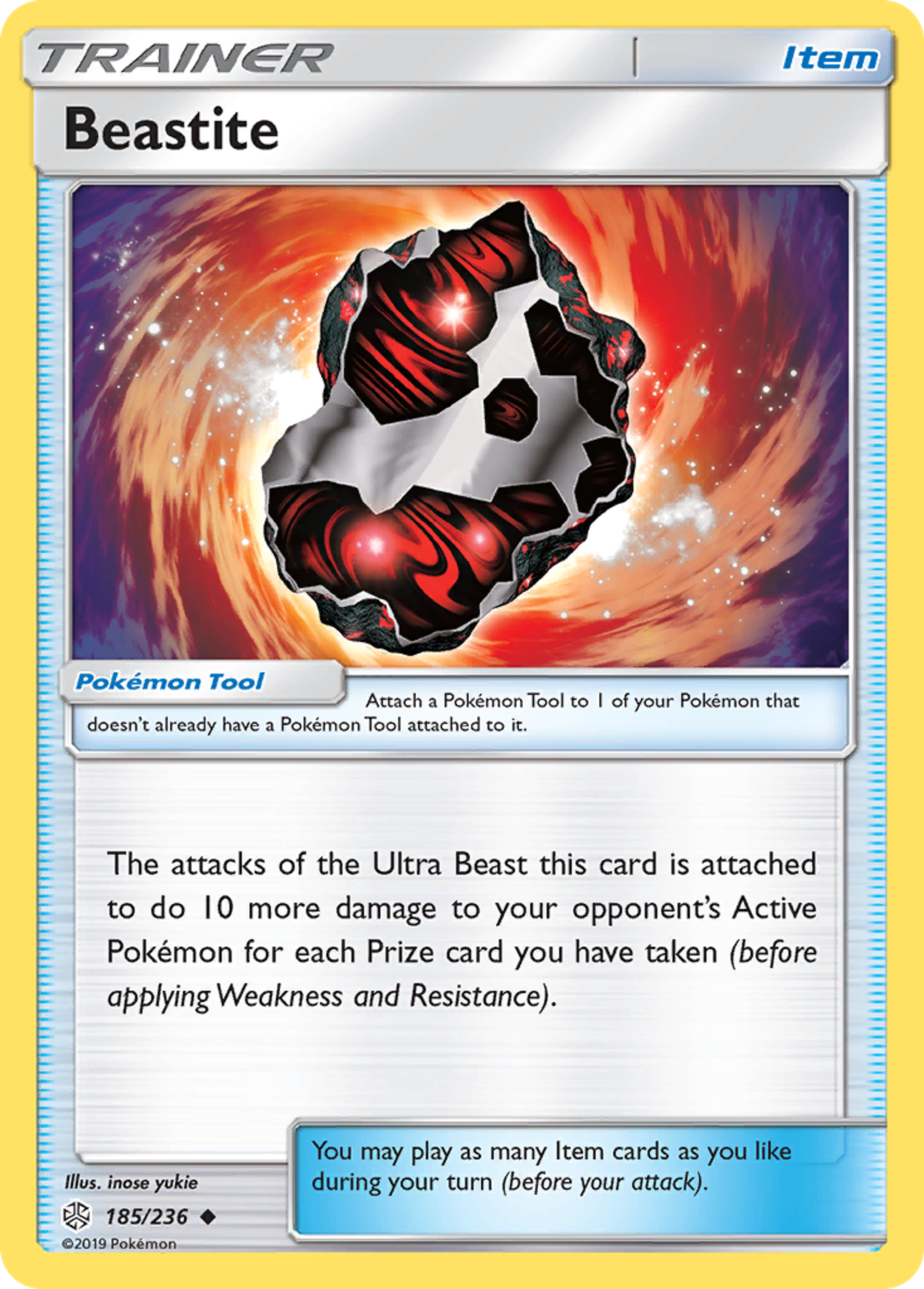 Beastite — SM - Cosmic Eclipse — Pokémon