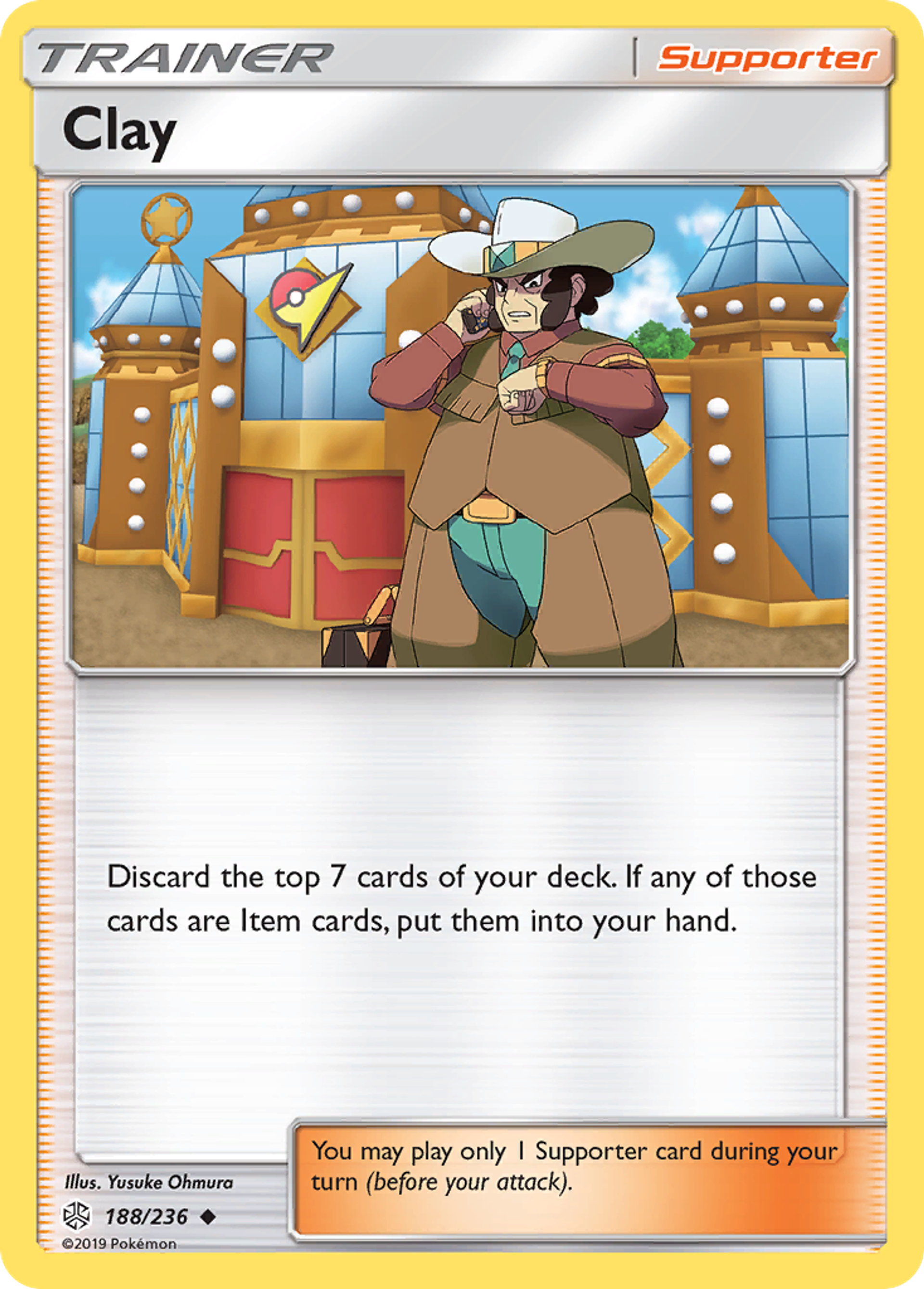 Clay — SM - Cosmic Eclipse — Pokémon